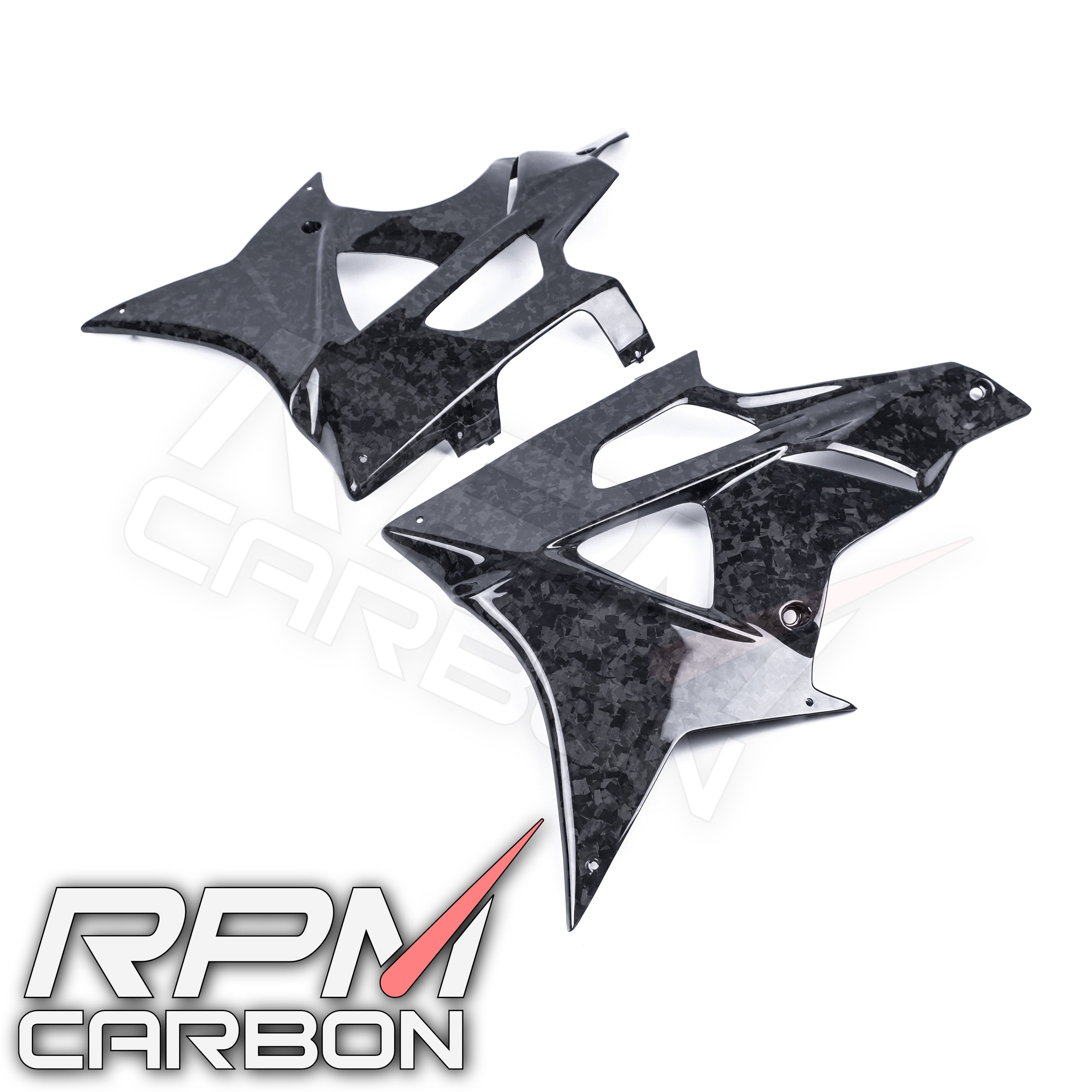 BMW HP4 S1000RR Carbon Fiber Belly Pan Lower Fairings OEM Design