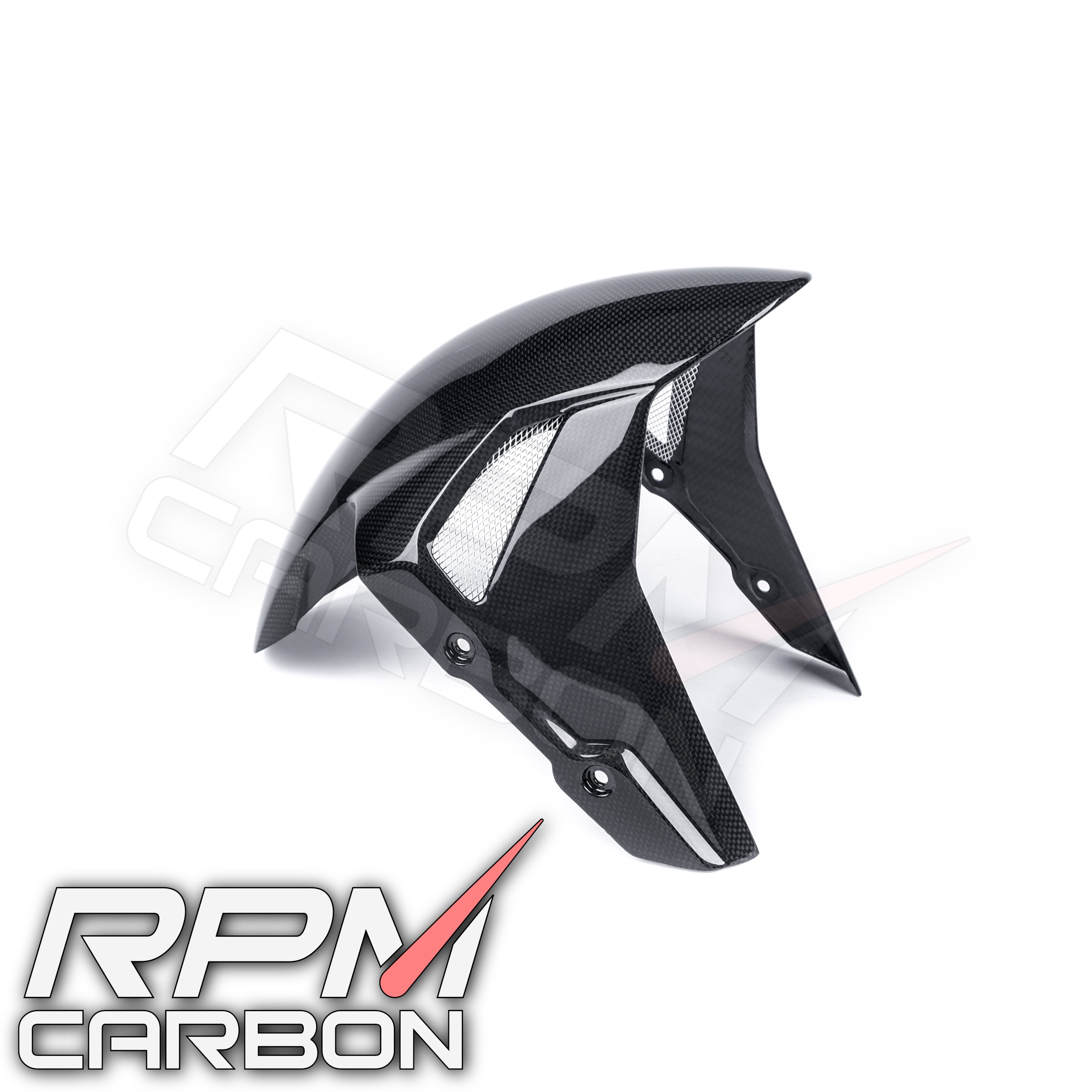 BMW S1000RR S1000R Carbon Fiber Front Fender Hugger Mudguard