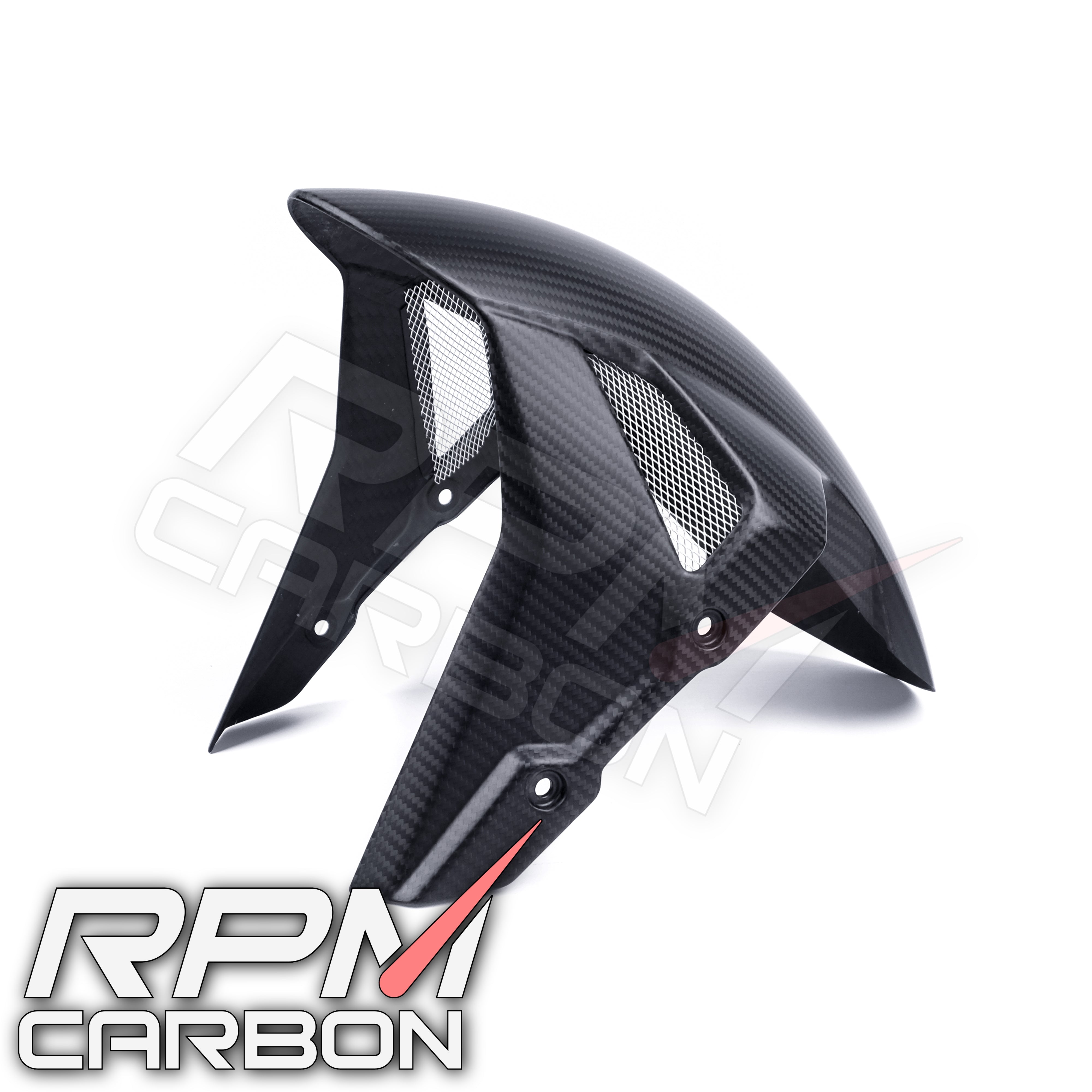BMW S1000RR S1000R Carbon Fiber Front Fender Hugger Mudguard