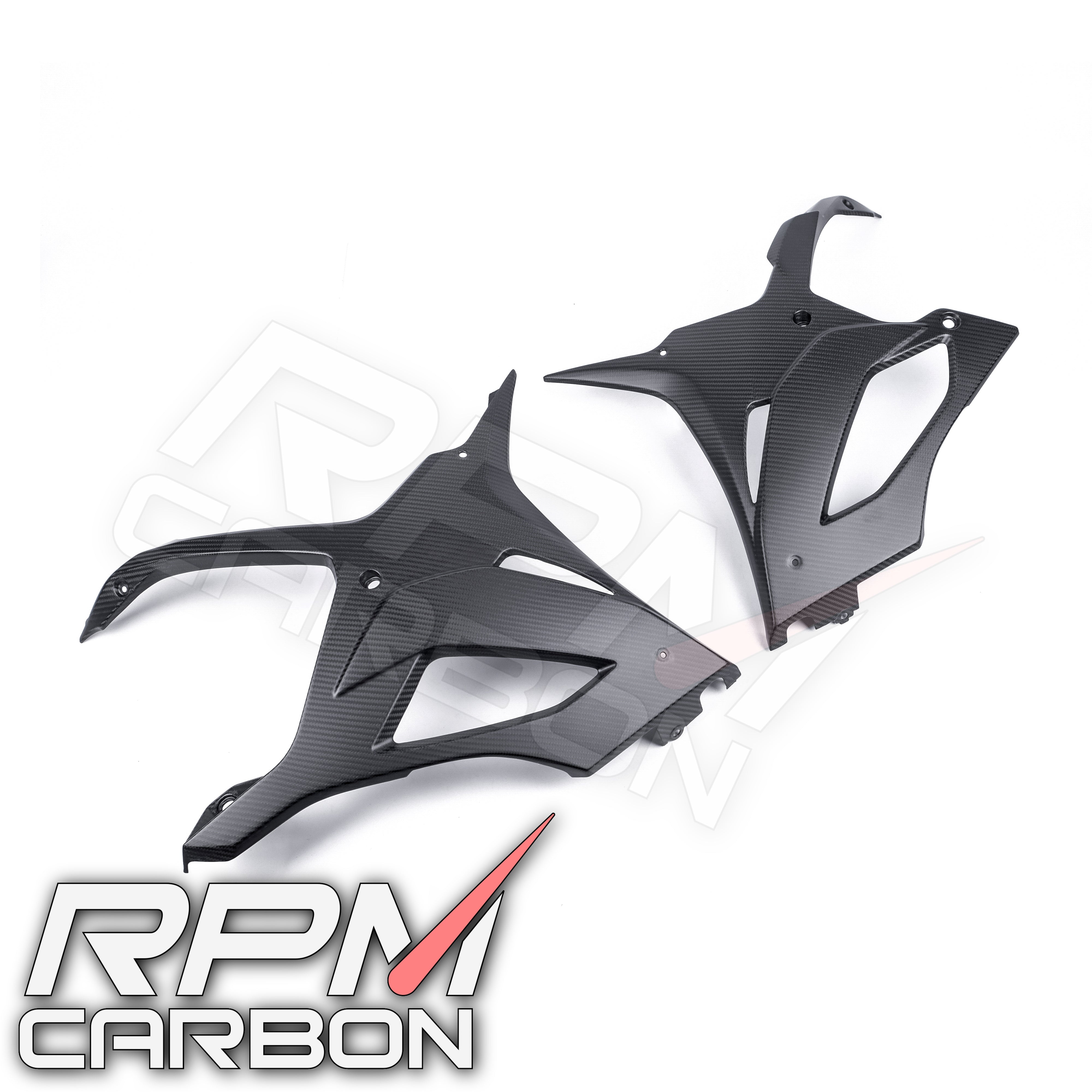 BMW S1000RR Carbon Fiber Lower Side Fairings
