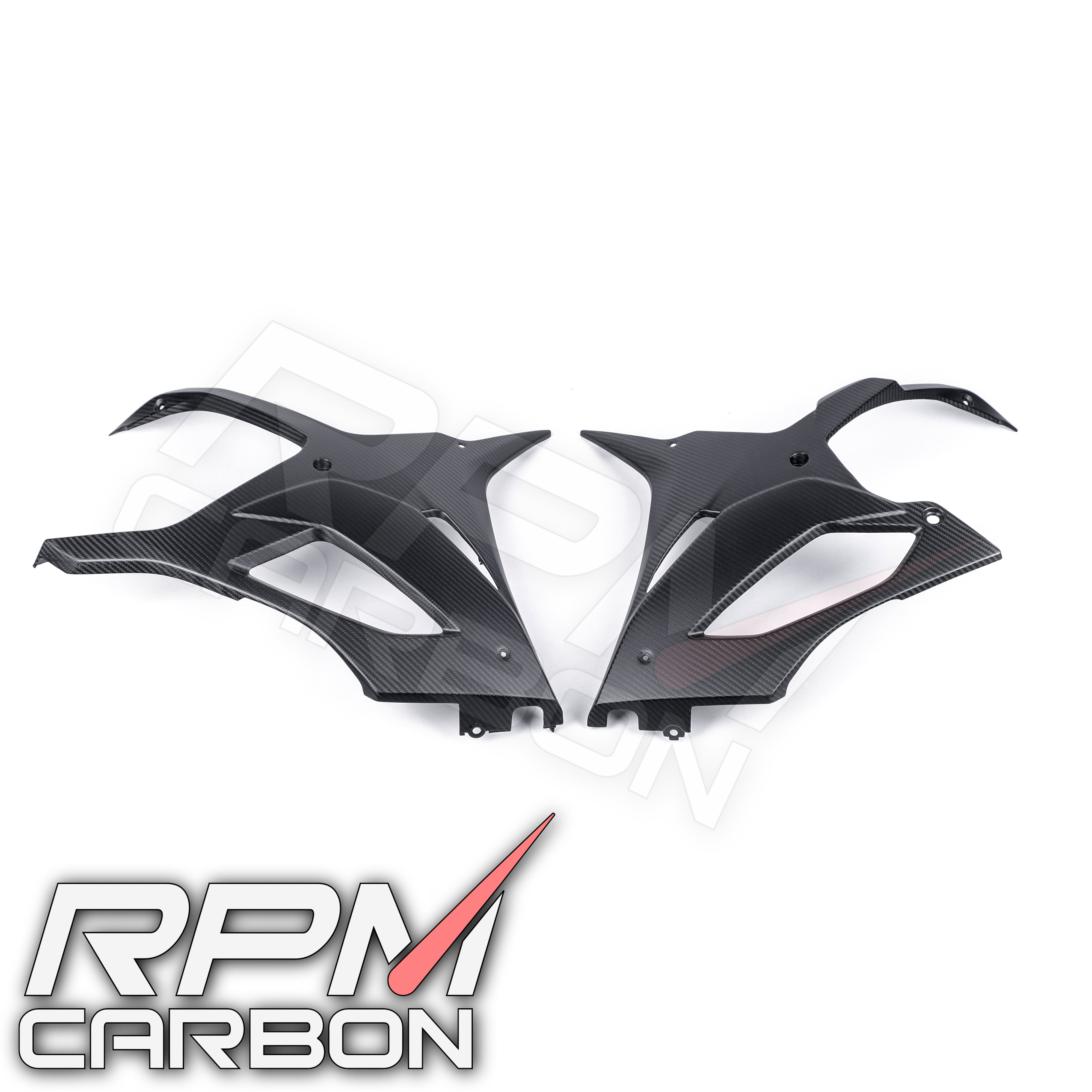 BMW S1000RR Carbon Fiber Lower Side Fairings