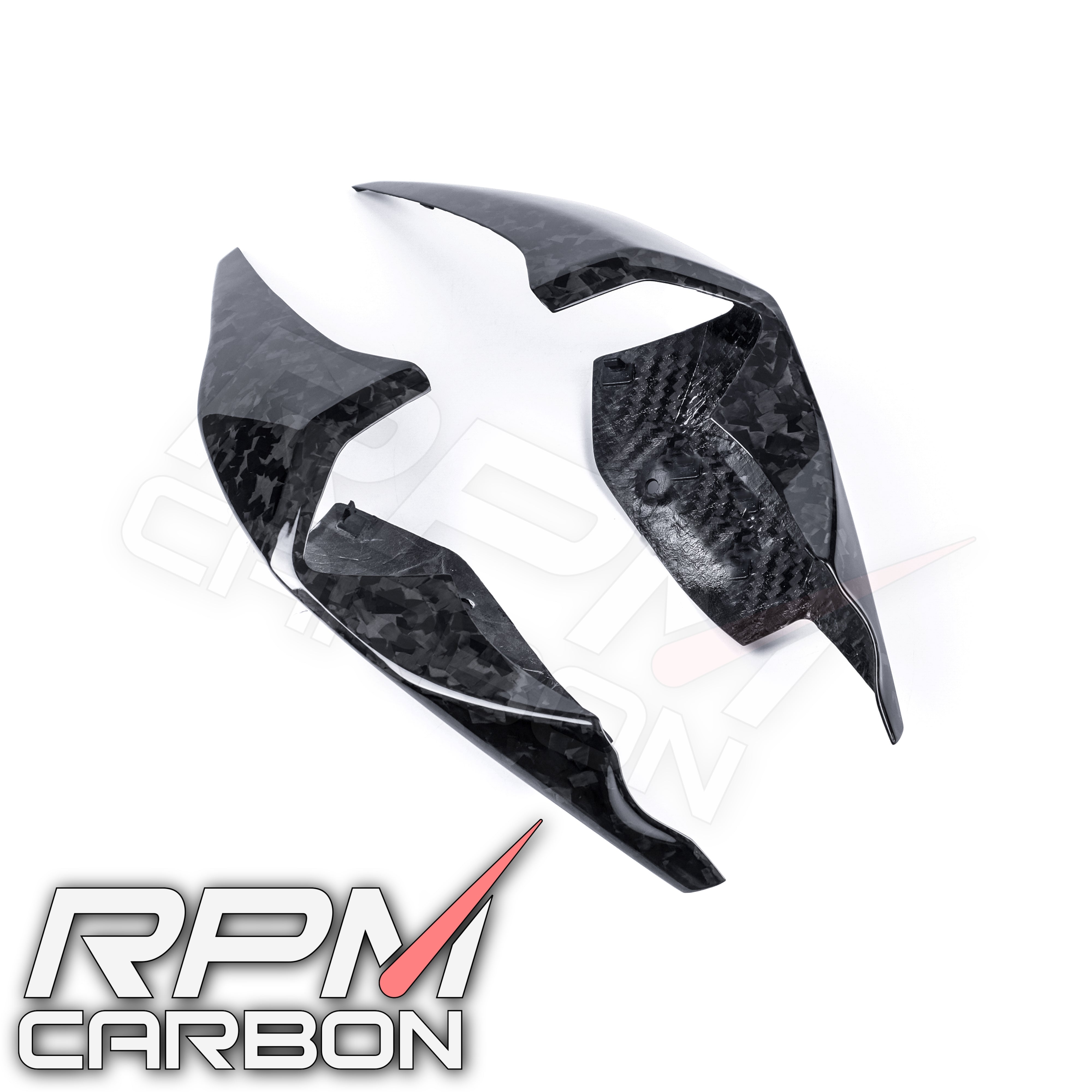 BMW S1000RR Carbon Fiber Tail Side Fairings Panels Cowl