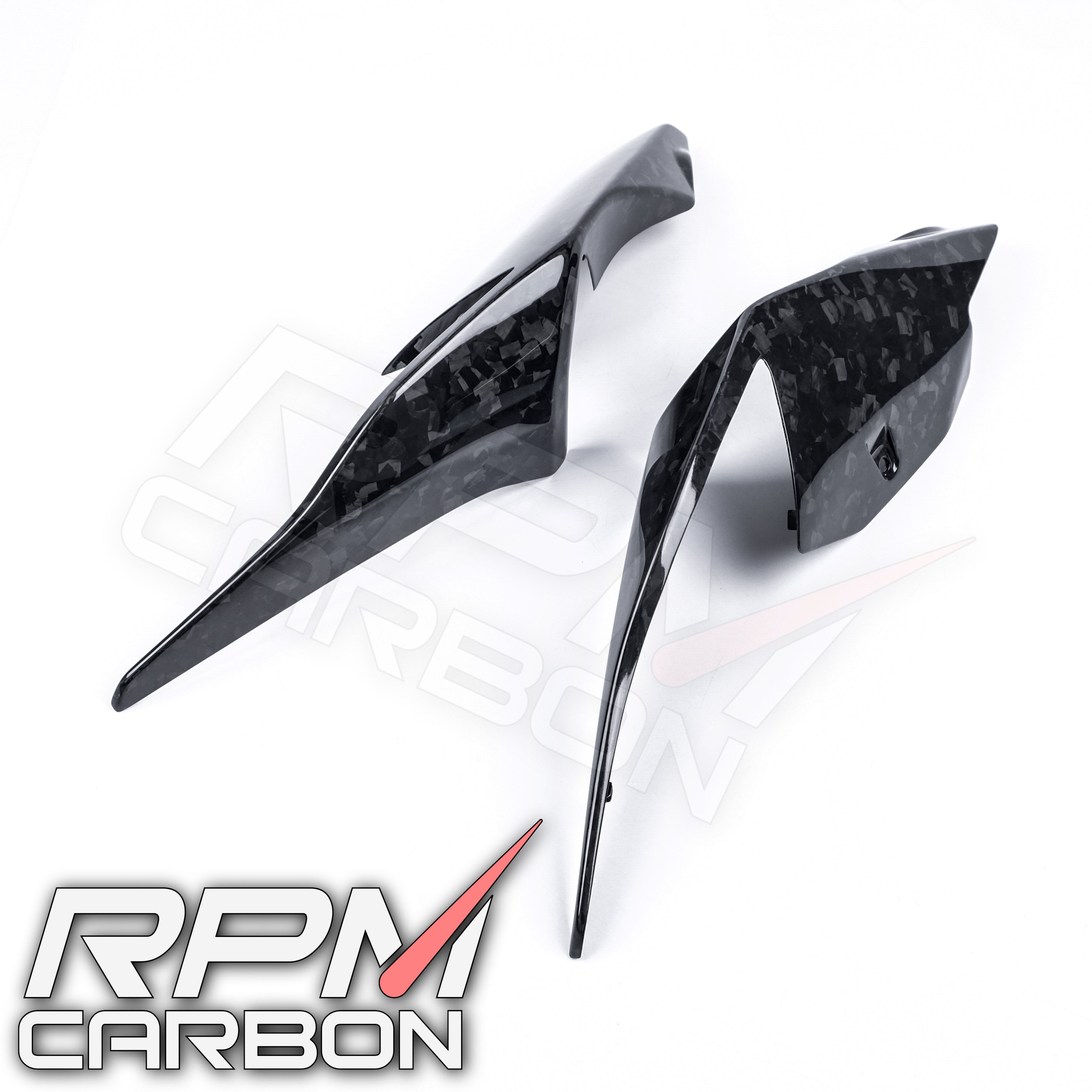 BMW S1000RR Carbon Fiber Tail Side Fairings Panels Cowl