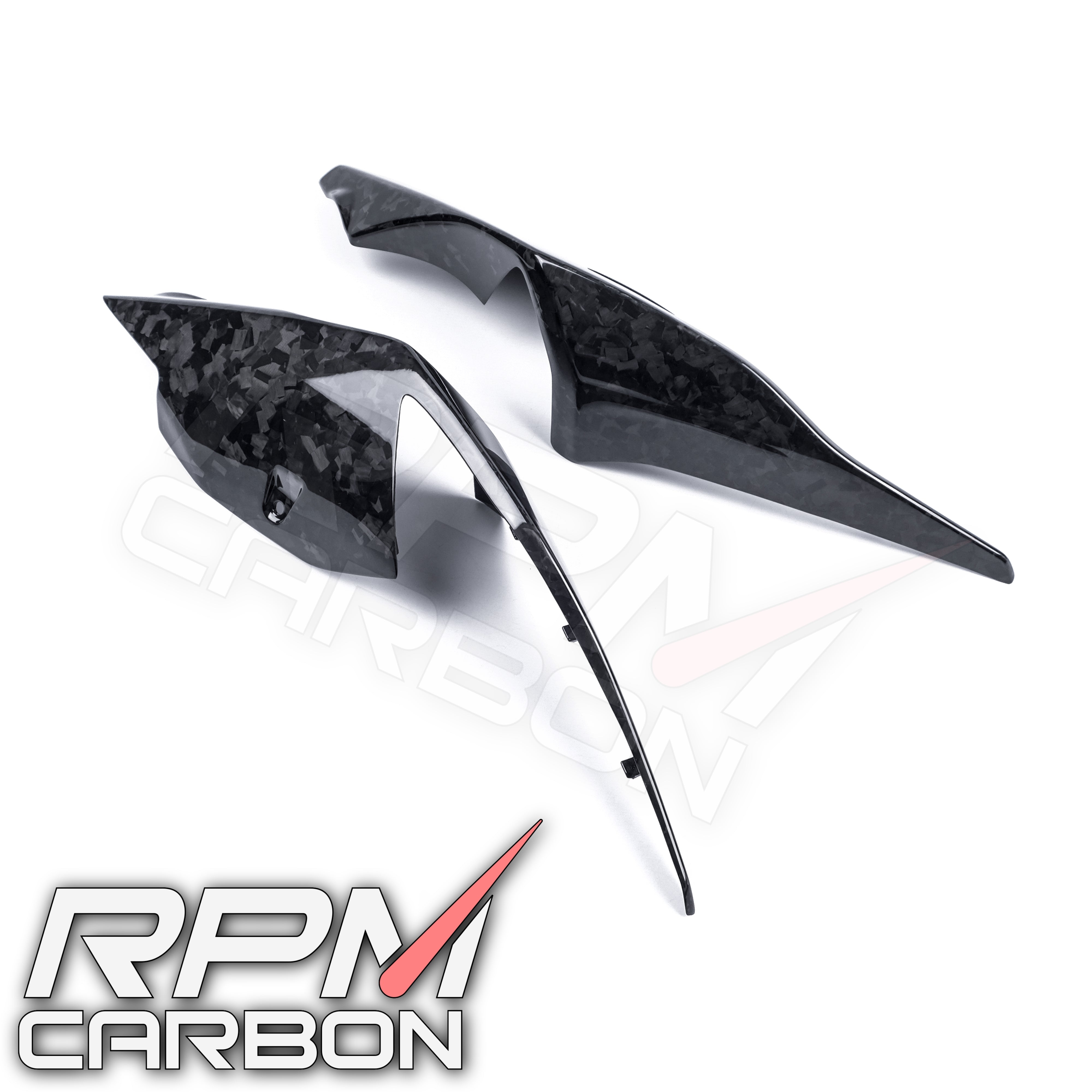 BMW S1000RR Carbon Fiber Tail Side Fairings Panels Cowl