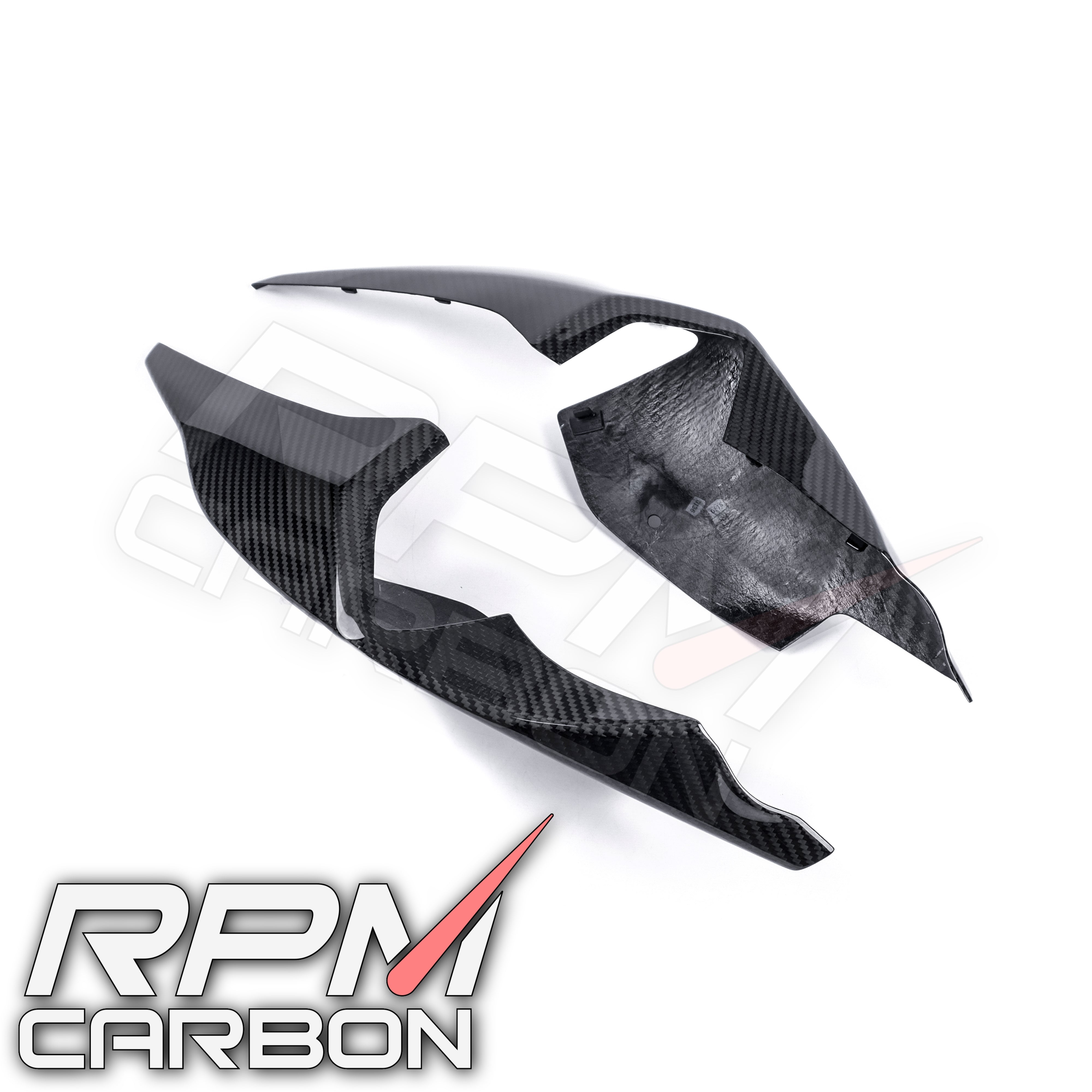 BMW S1000RR Carbon Fiber Tail Side Fairings Panels Cowl
