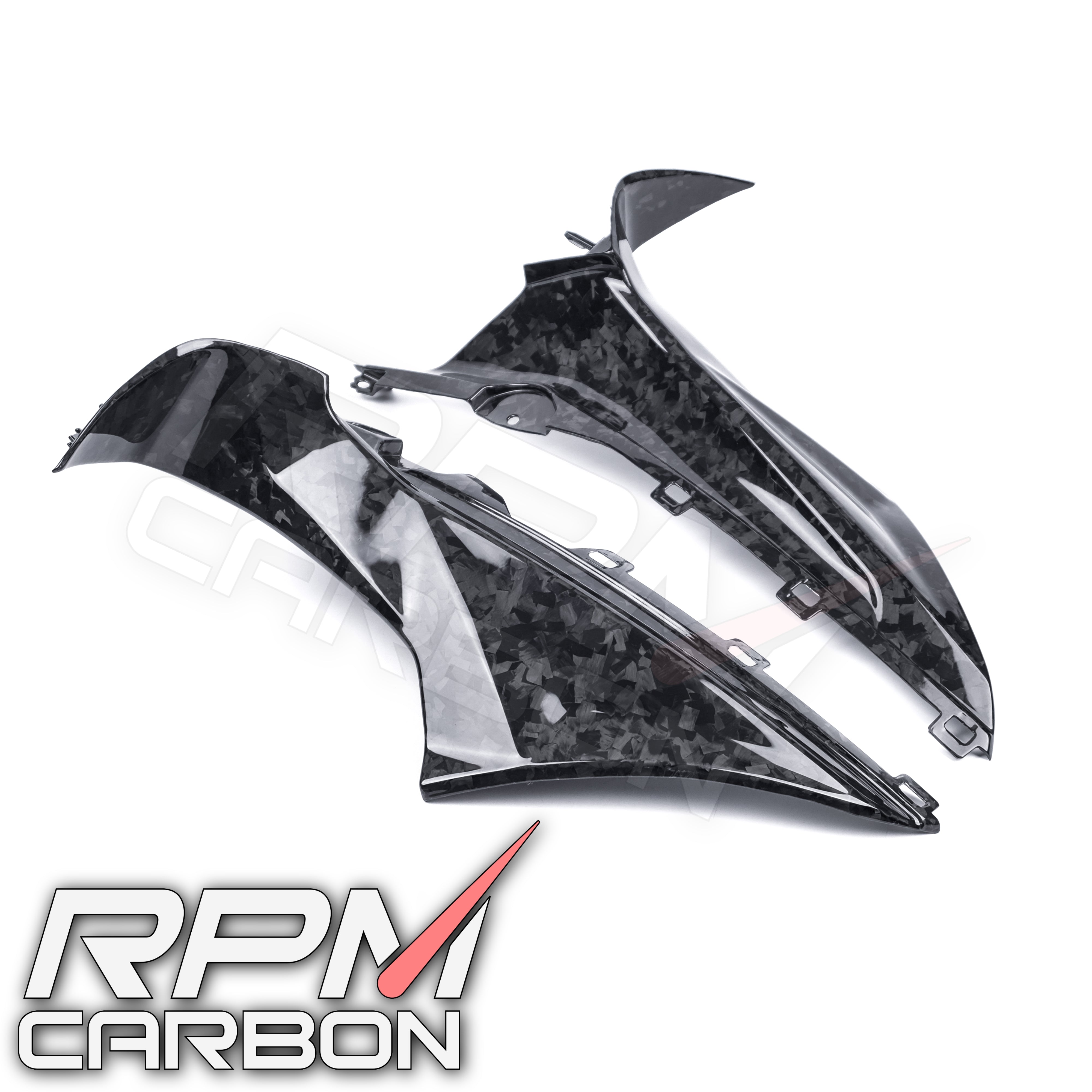 BMW S1000RR Carbon Fiber Dash Board Upper Side Fairings