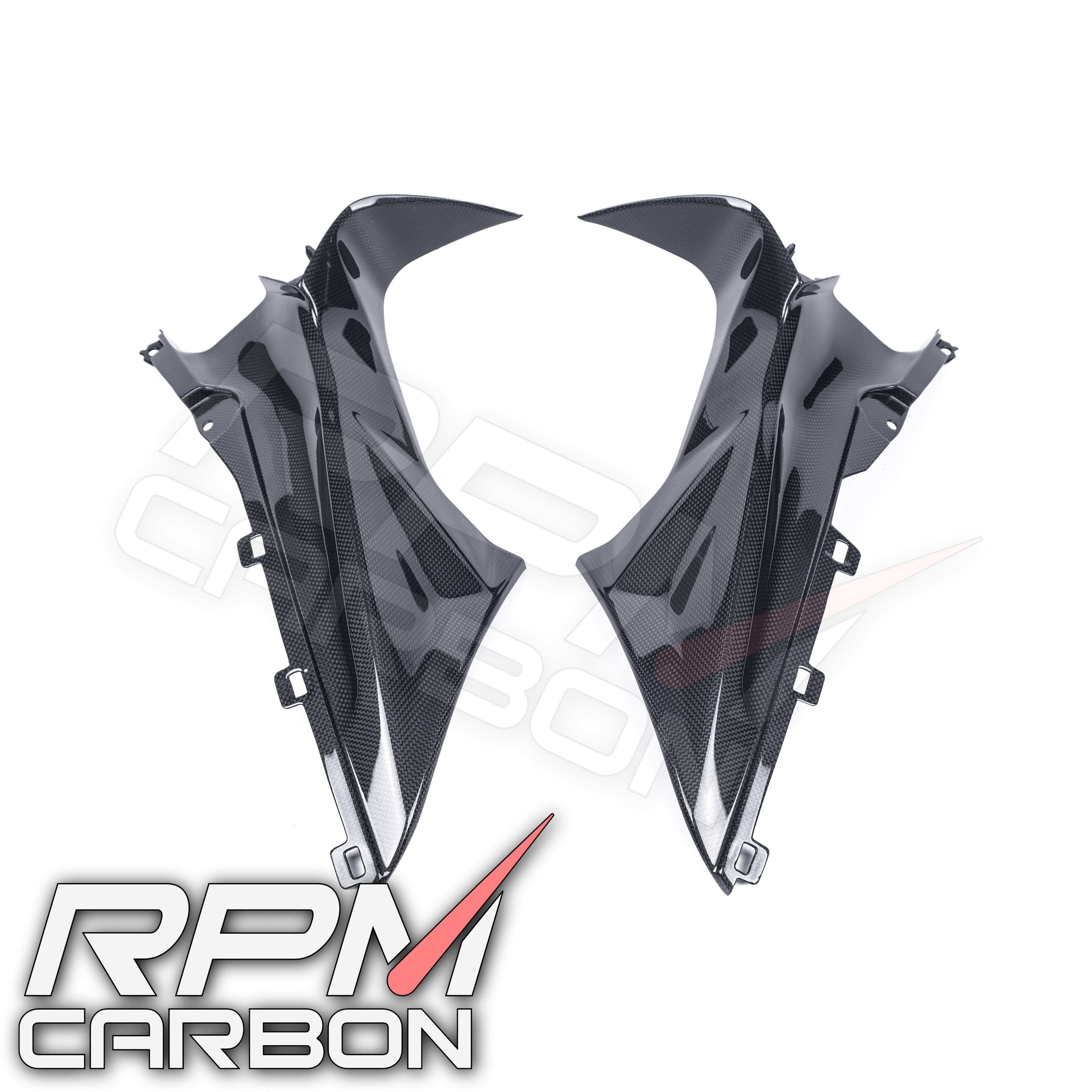 BMW S1000RR Carbon Fiber Dash Board Upper Side Fairings