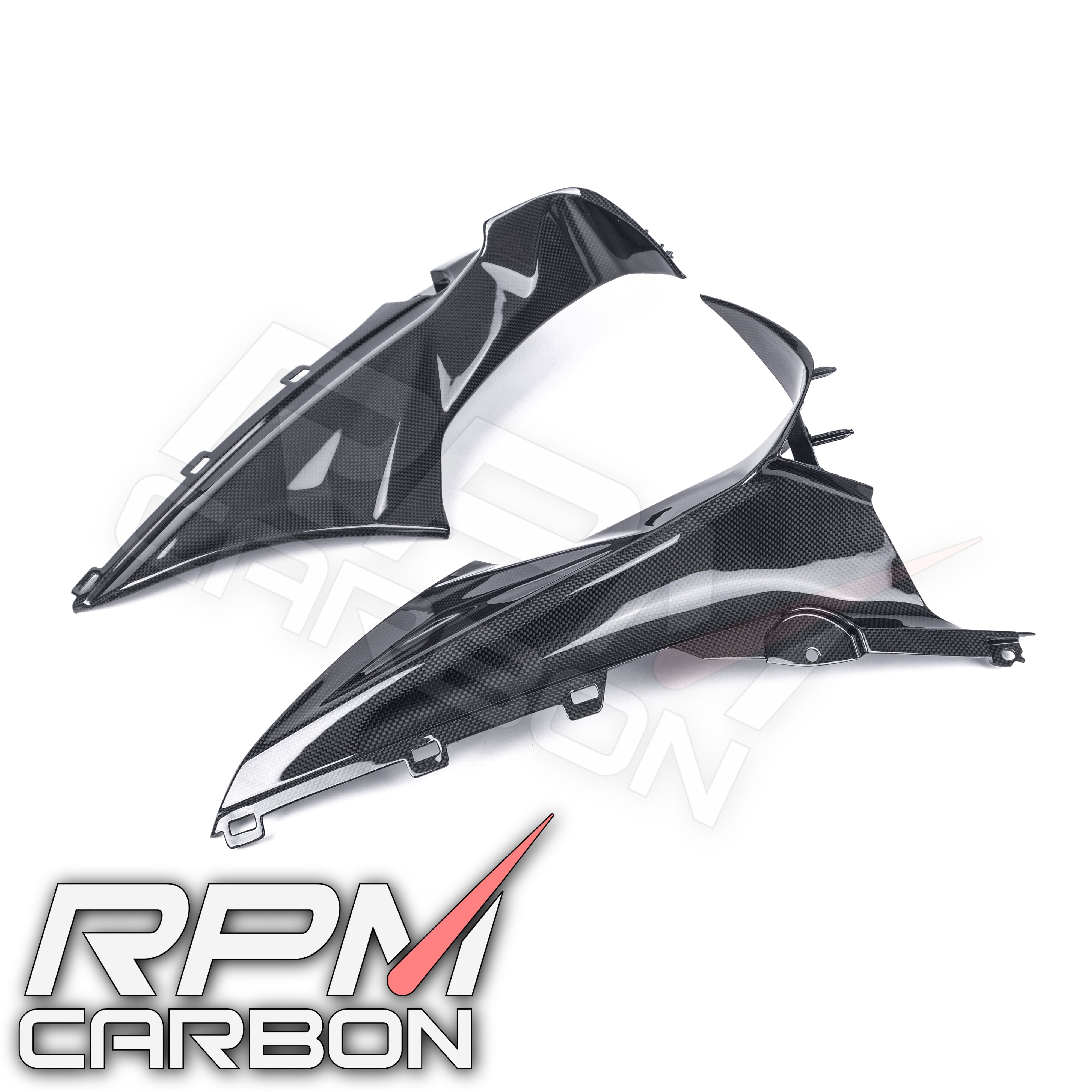 BMW S1000RR Carbon Fiber Dash Board Upper Side Fairings