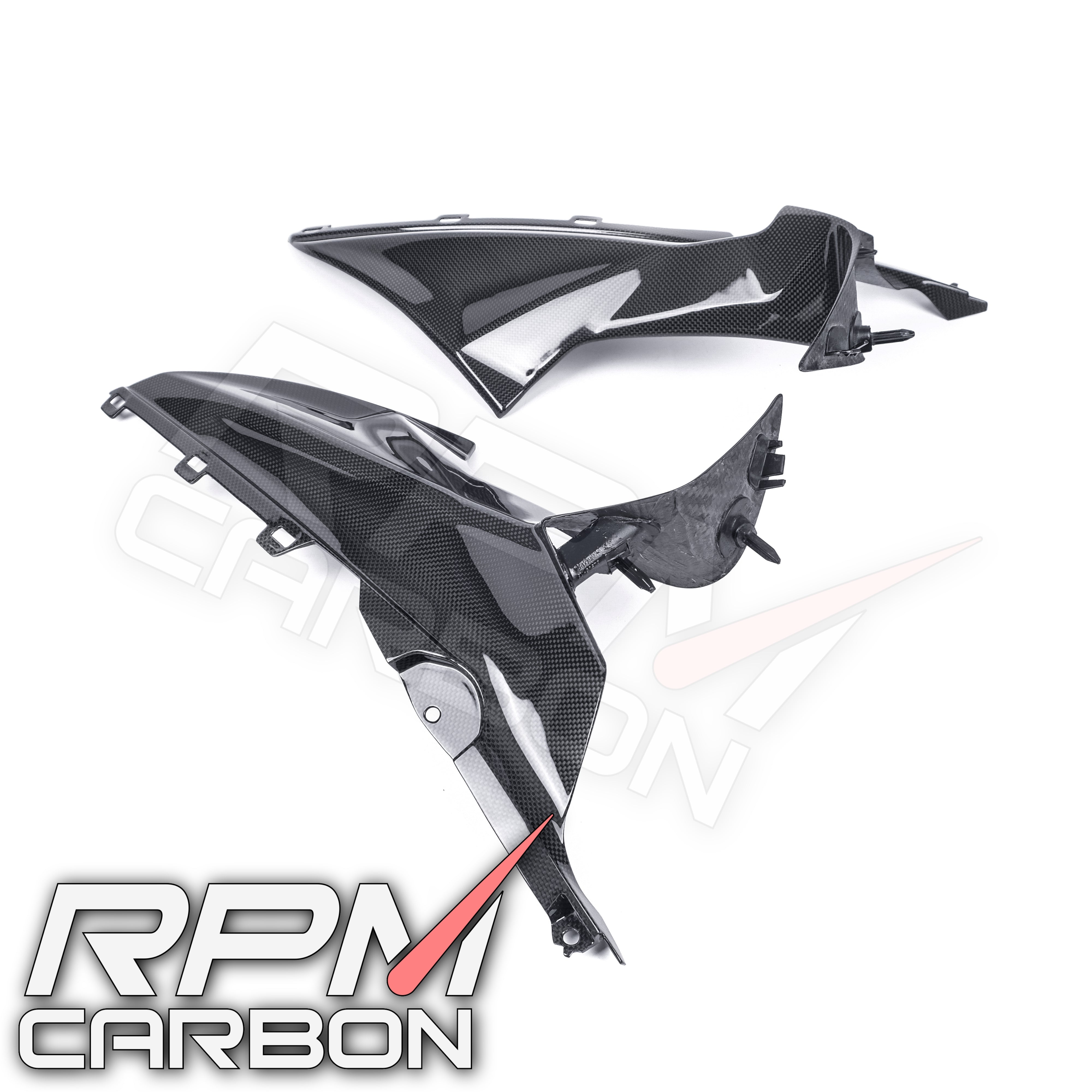 BMW S1000RR Carbon Fiber Dash Board Upper Side Fairings