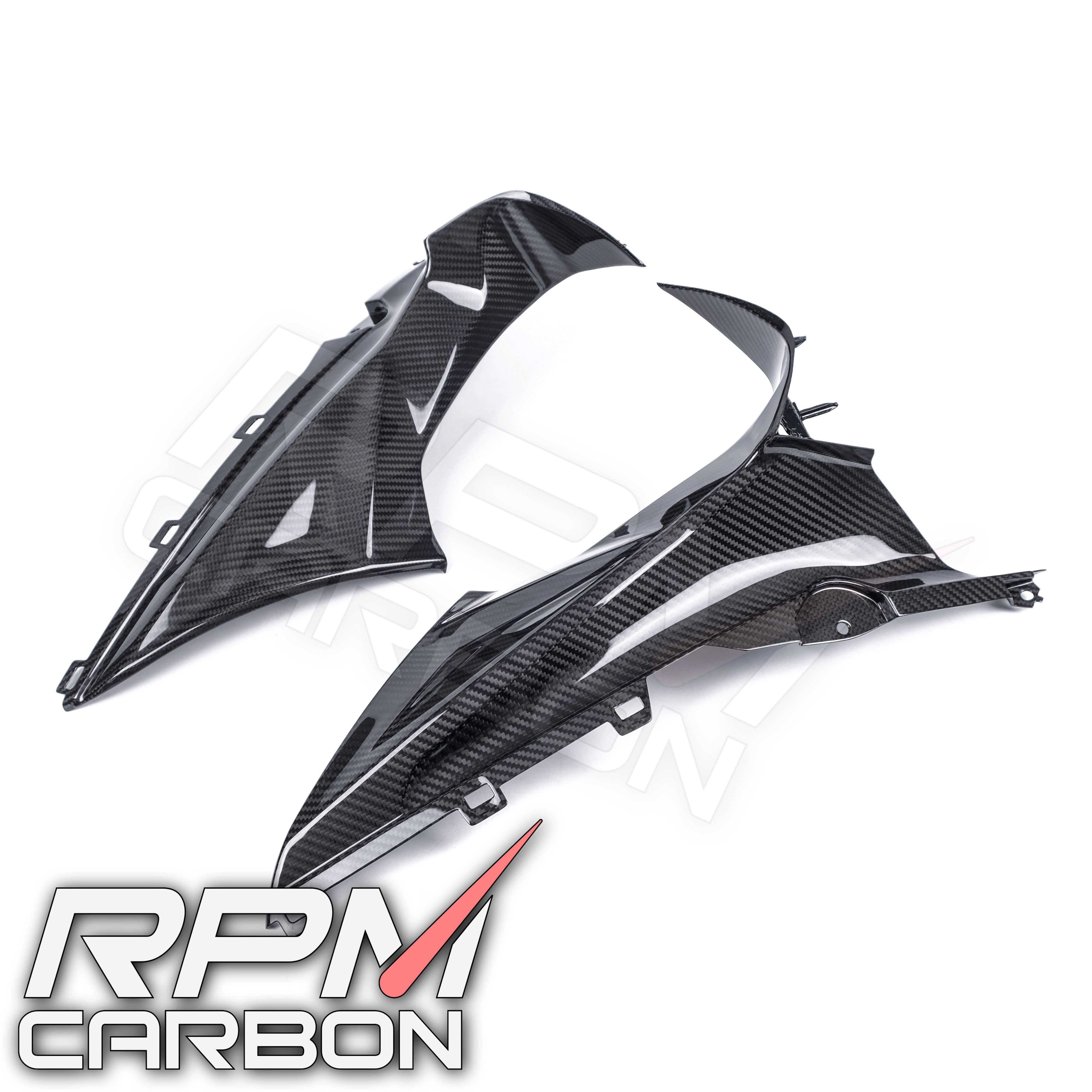 BMW S1000RR Carbon Fiber Dash Board Upper Side Fairings