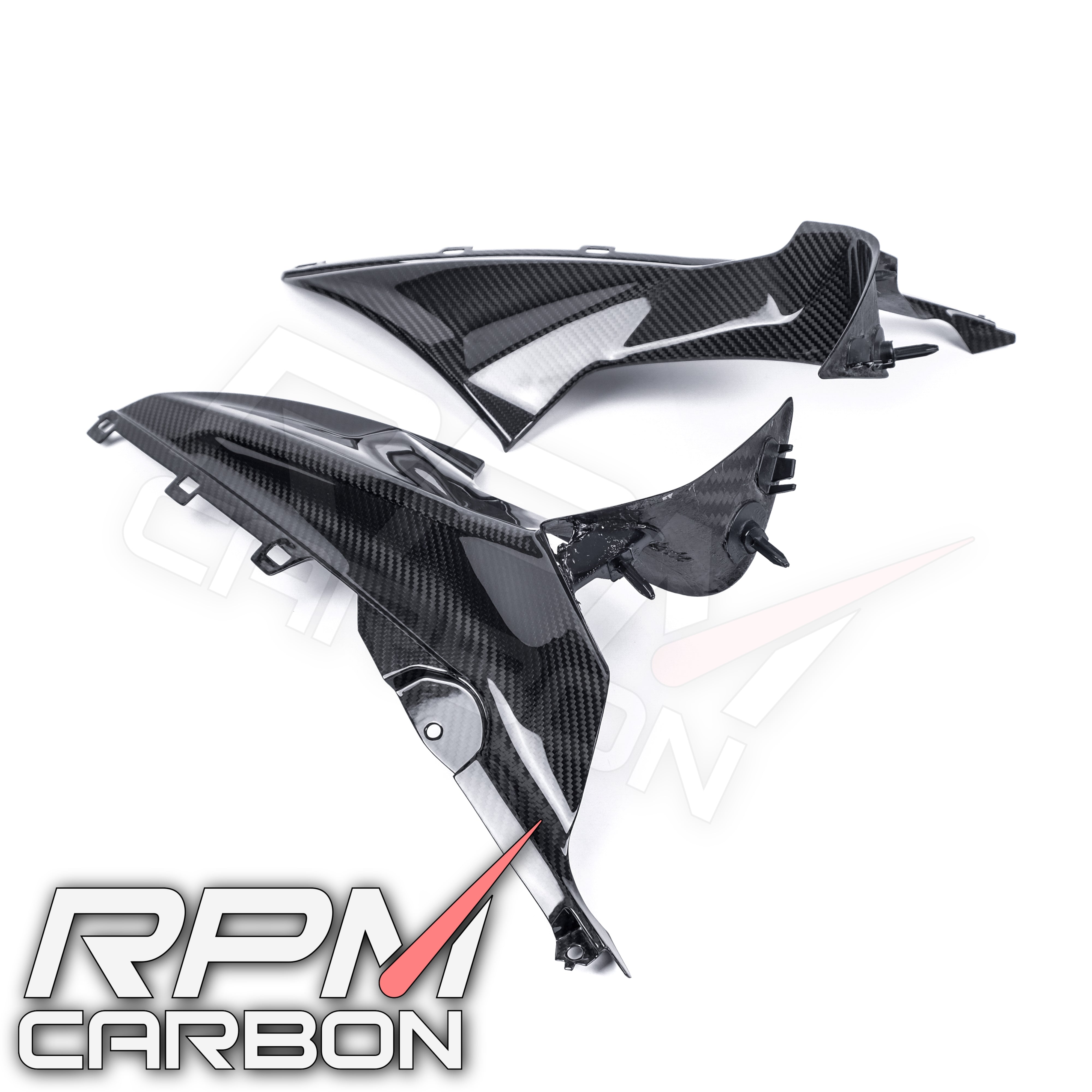 BMW S1000RR Carbon Fiber Dash Board Upper Side Fairings