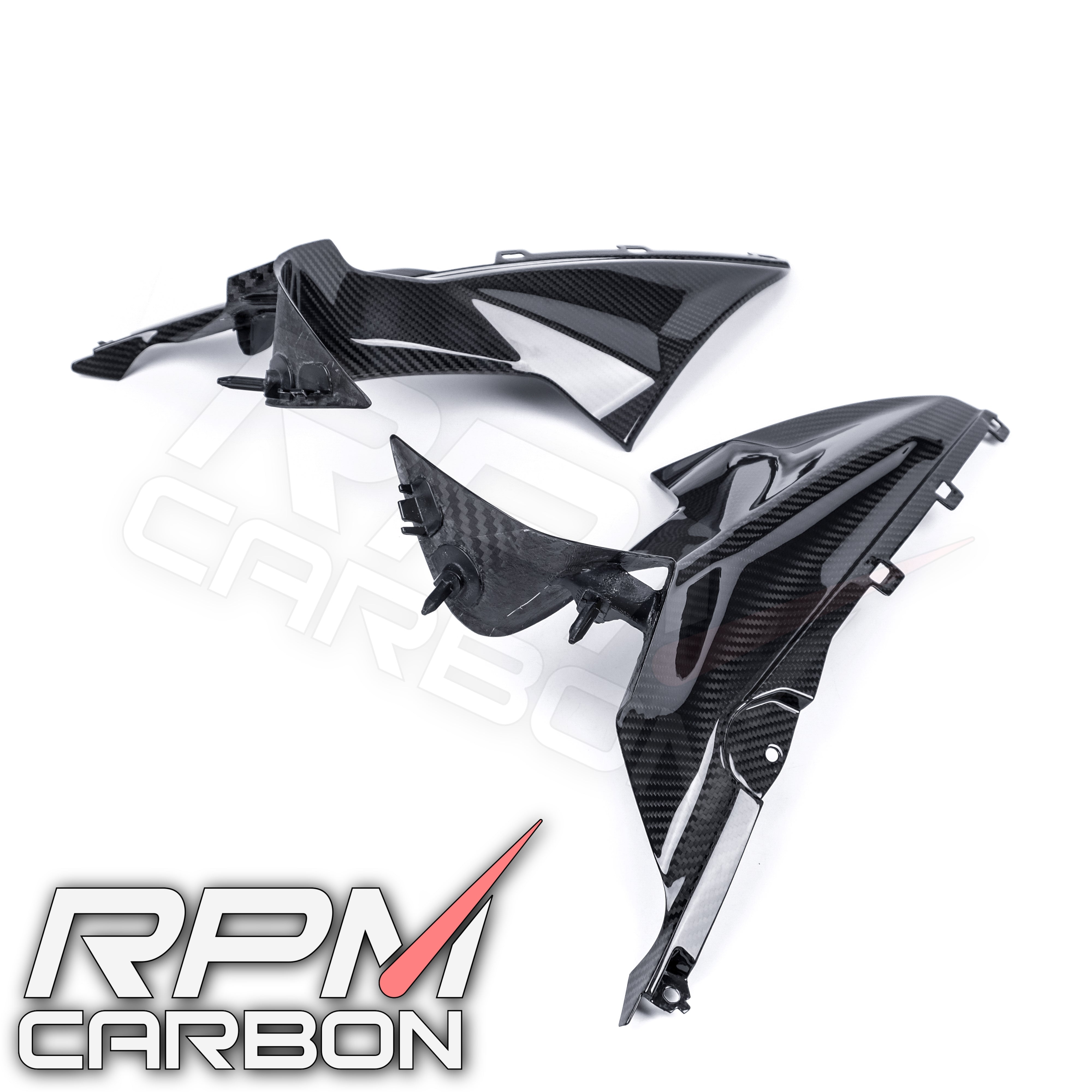 BMW S1000RR Carbon Fiber Dash Board Upper Side Fairings