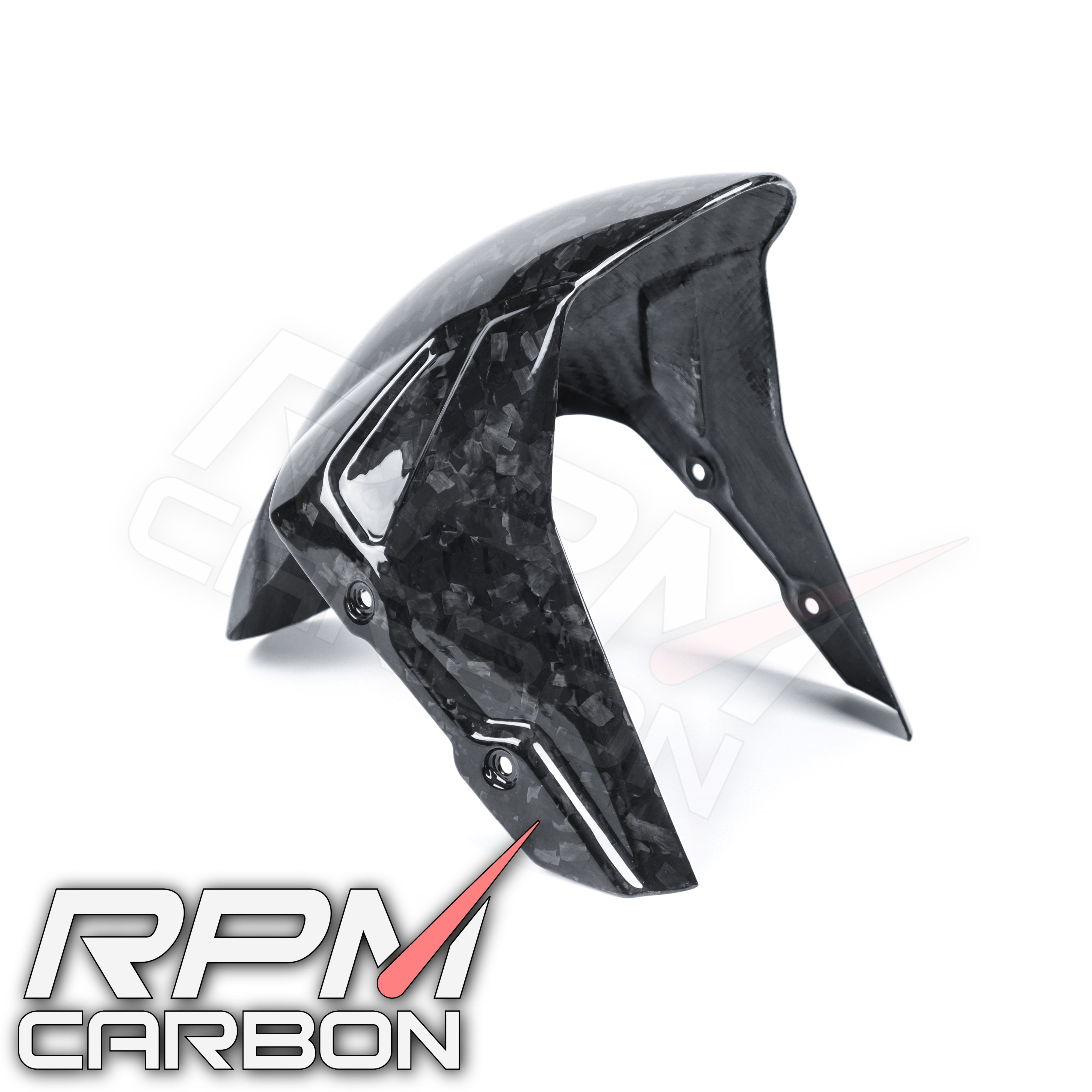 BMW S1000RR S1000R Carbon Fiber WSBK Front Fender Hugger Mudguard