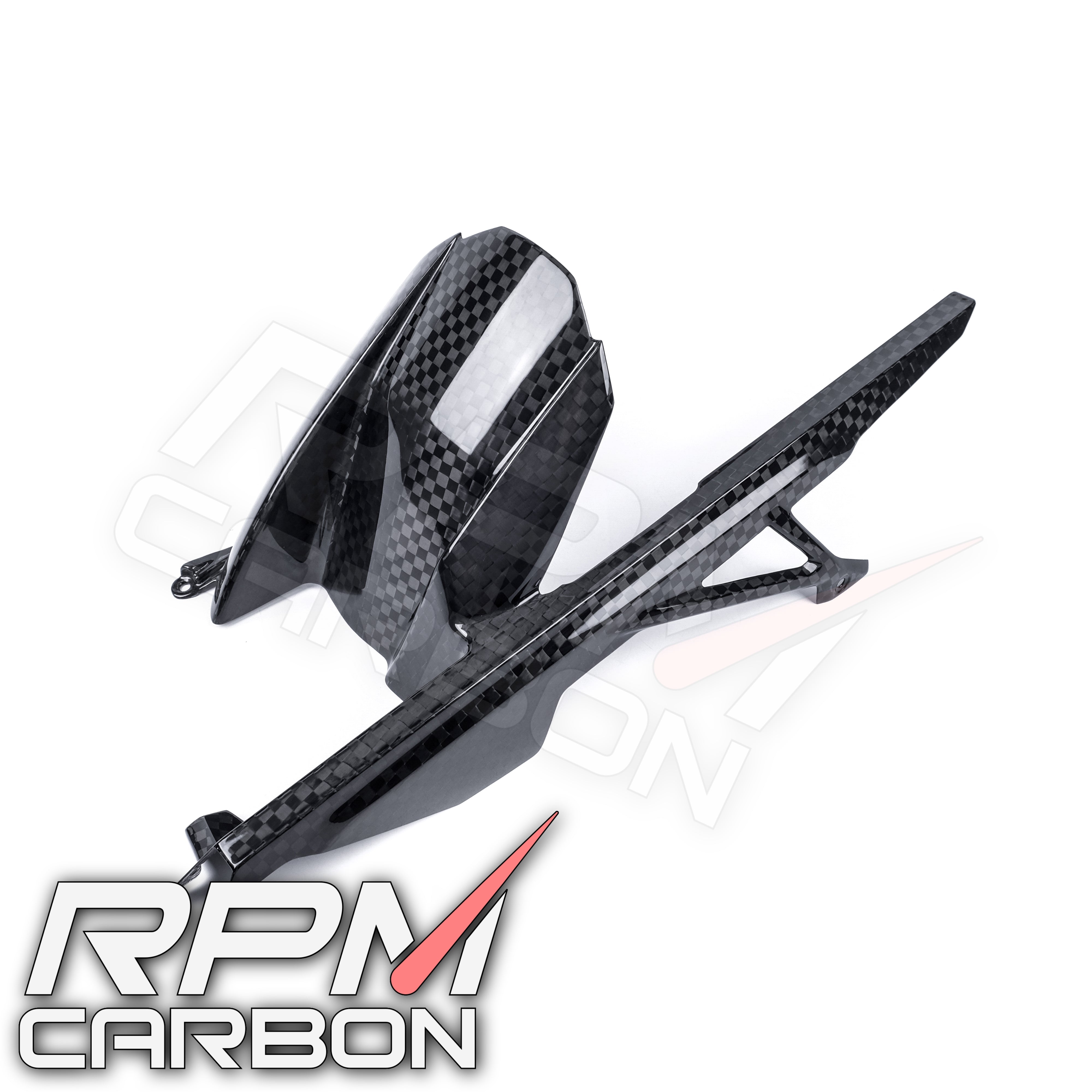 BMW S1000RR S1000R Carbon Fiber Rear Fender / Chain Guard