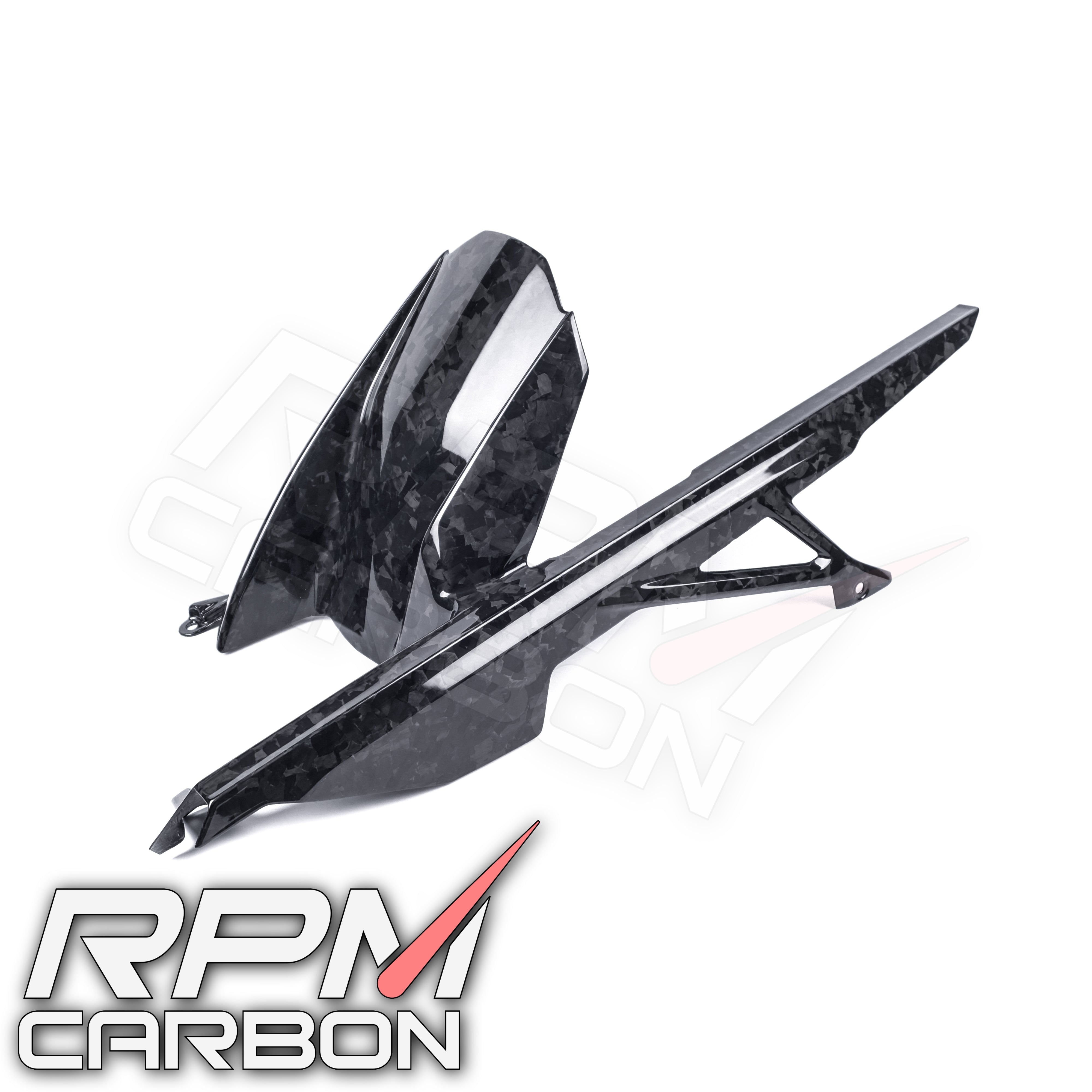 BMW S1000RR S1000R Carbon Fiber Rear Fender / Chain Guard
