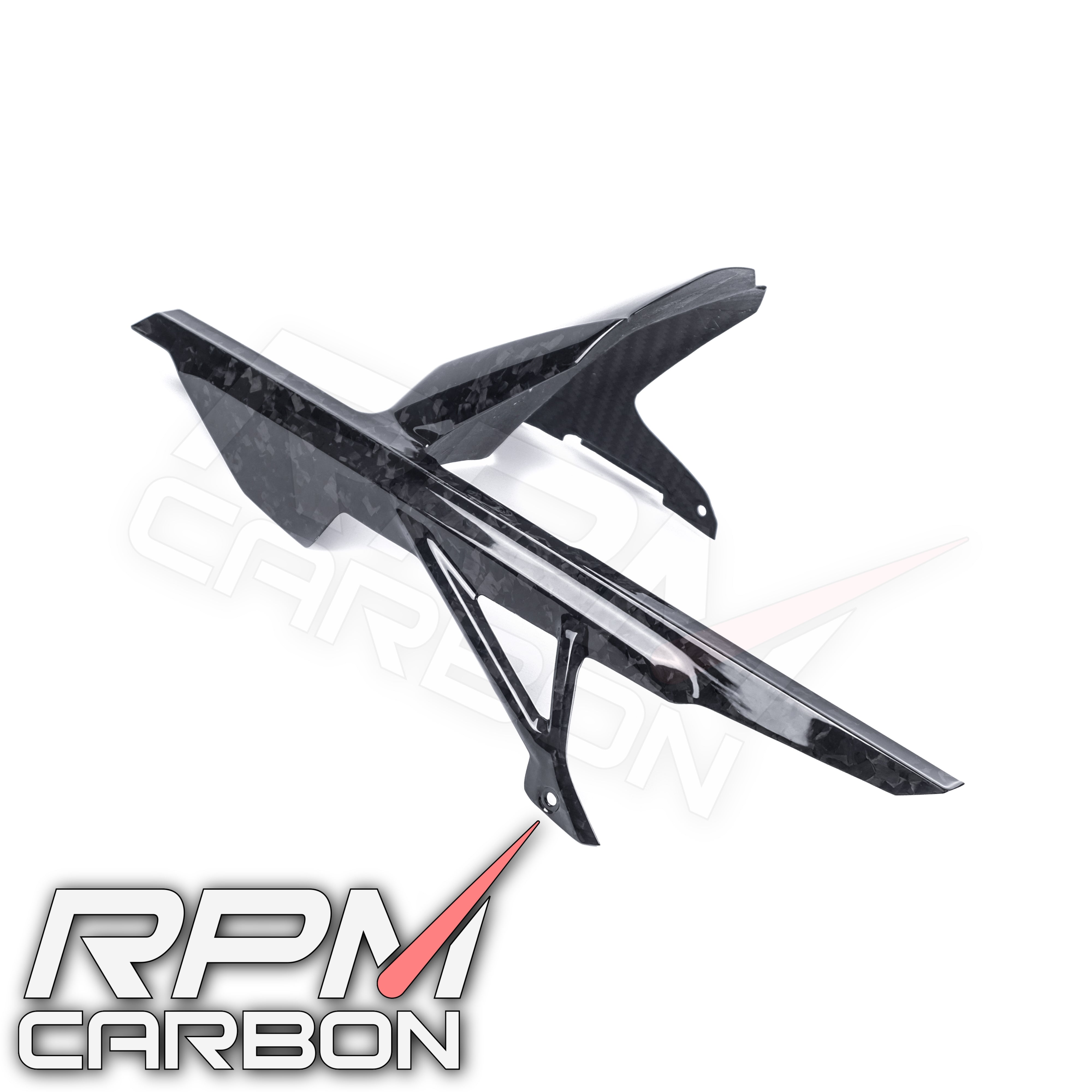 BMW S1000RR S1000R Carbon Fiber Rear Fender / Chain Guard