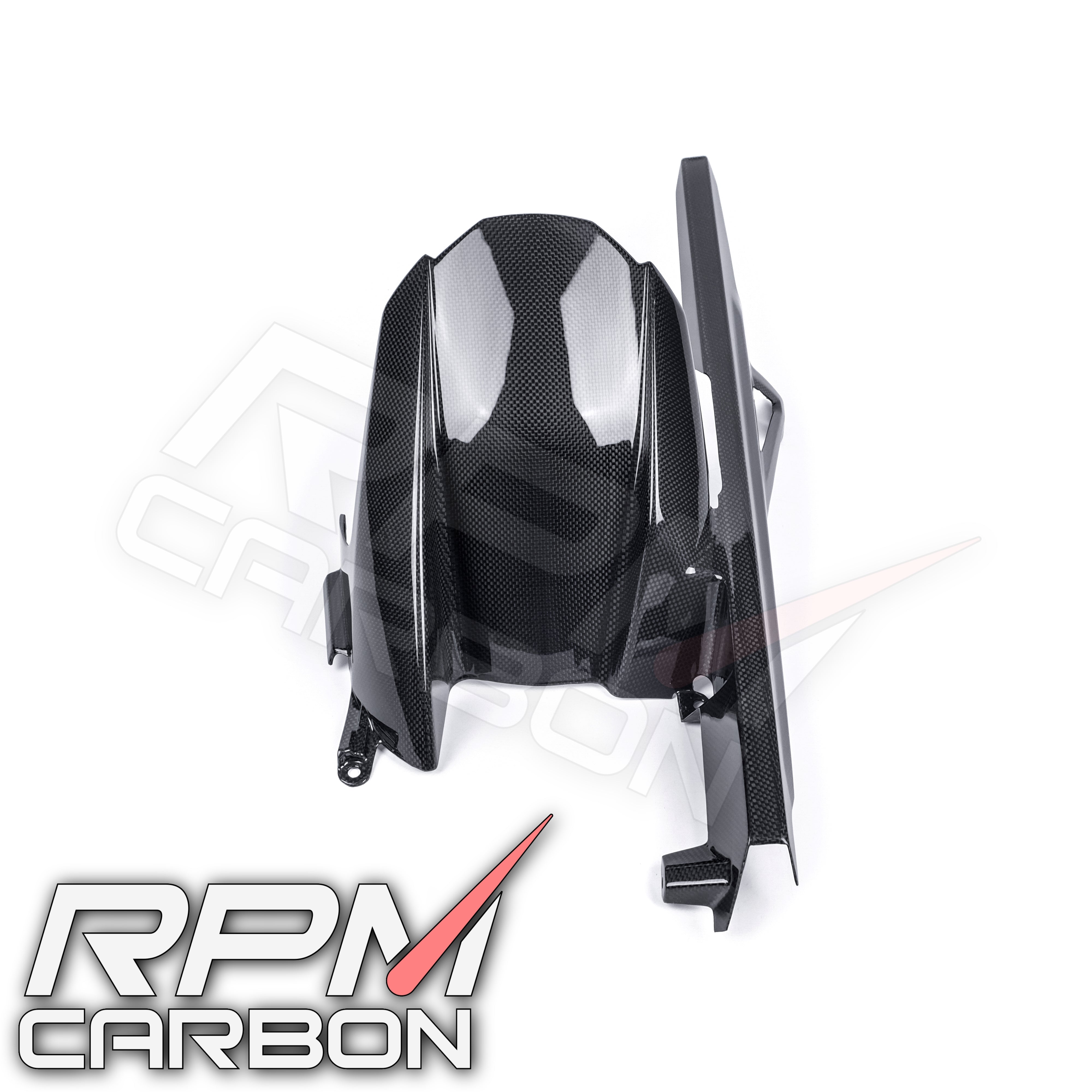 BMW S1000RR S1000R Carbon Fiber Rear Fender / Chain Guard