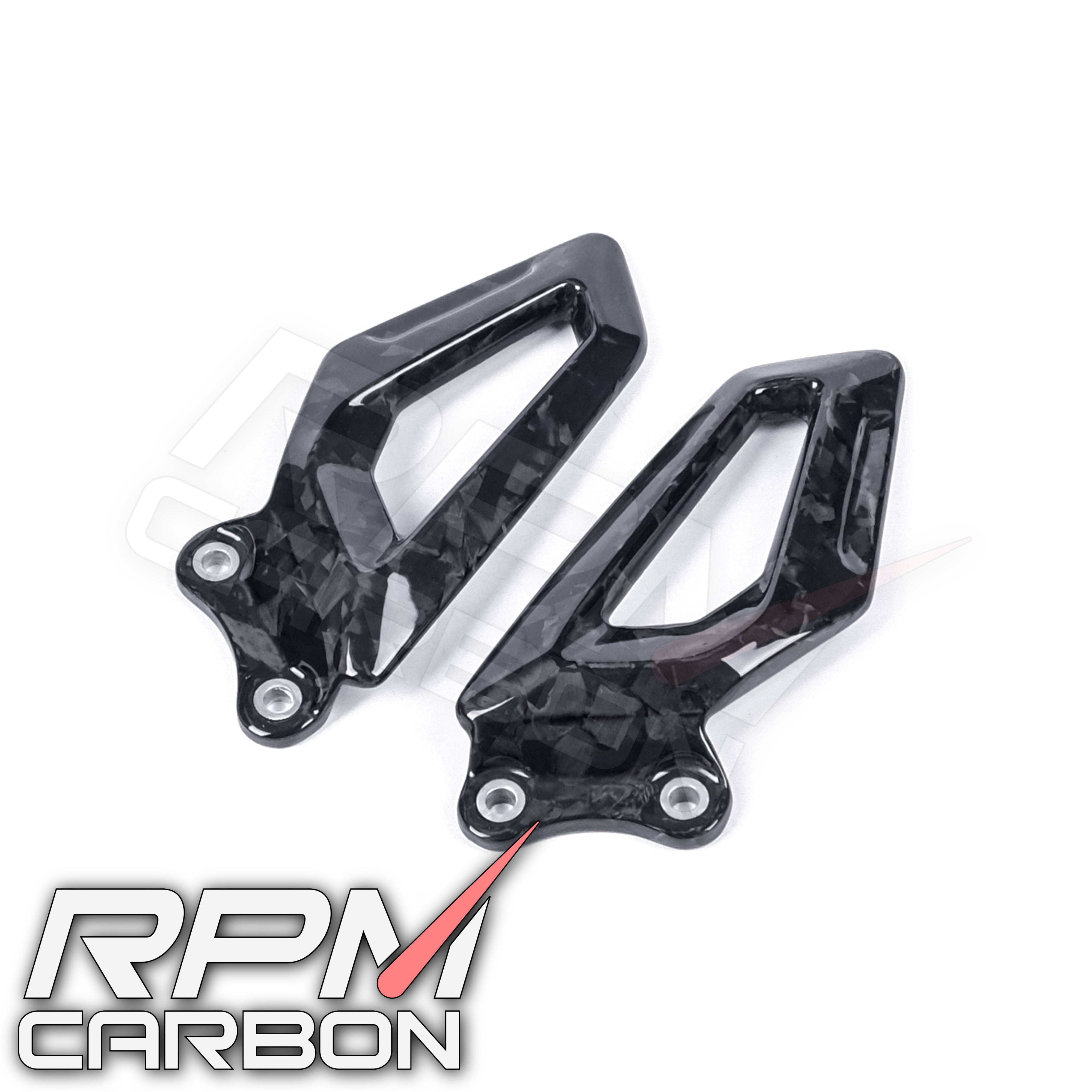 BMW S1000RR Carbon Fiber Heel Guards