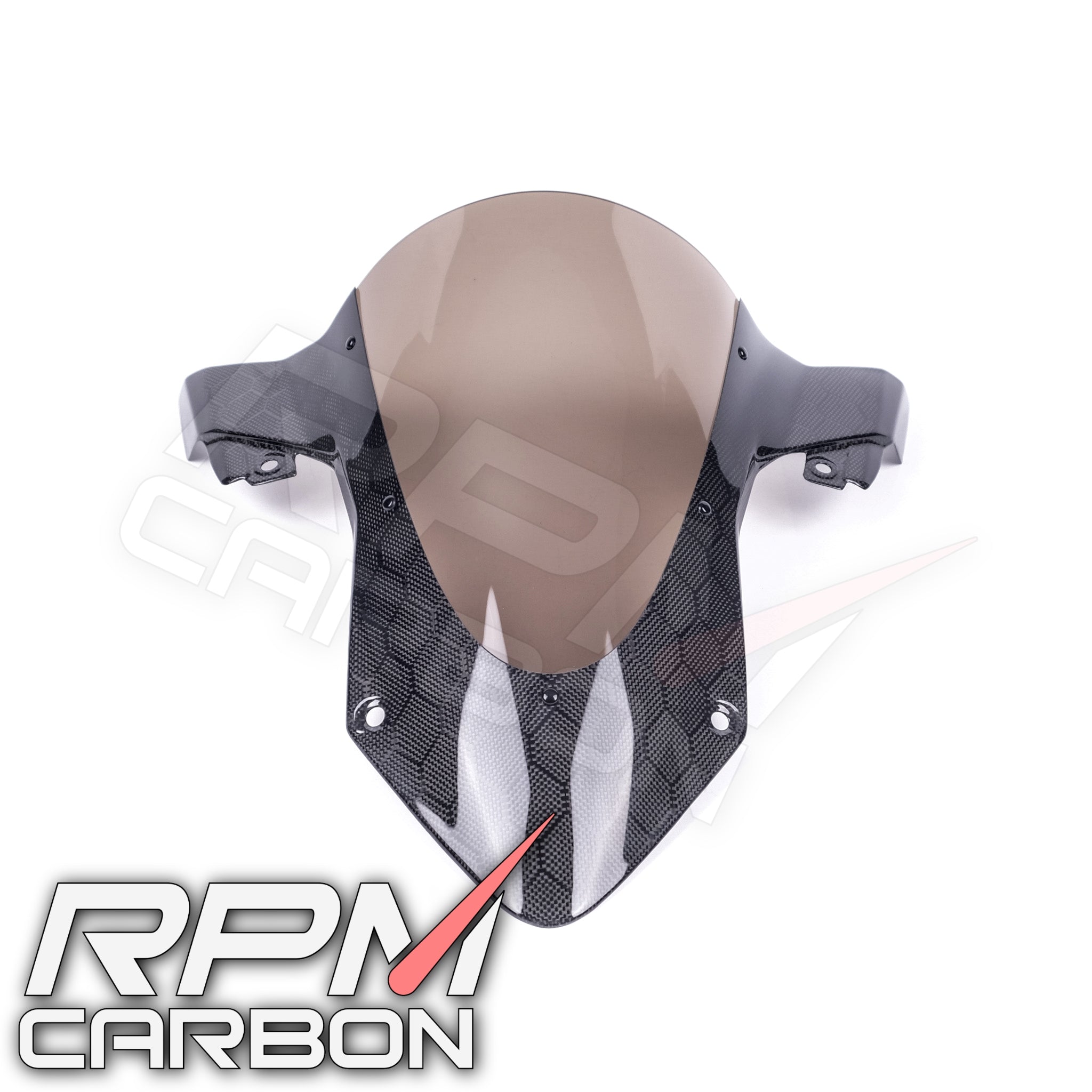 BMW S1000RR Windshield Carbon - Dark Tinted (See Description)