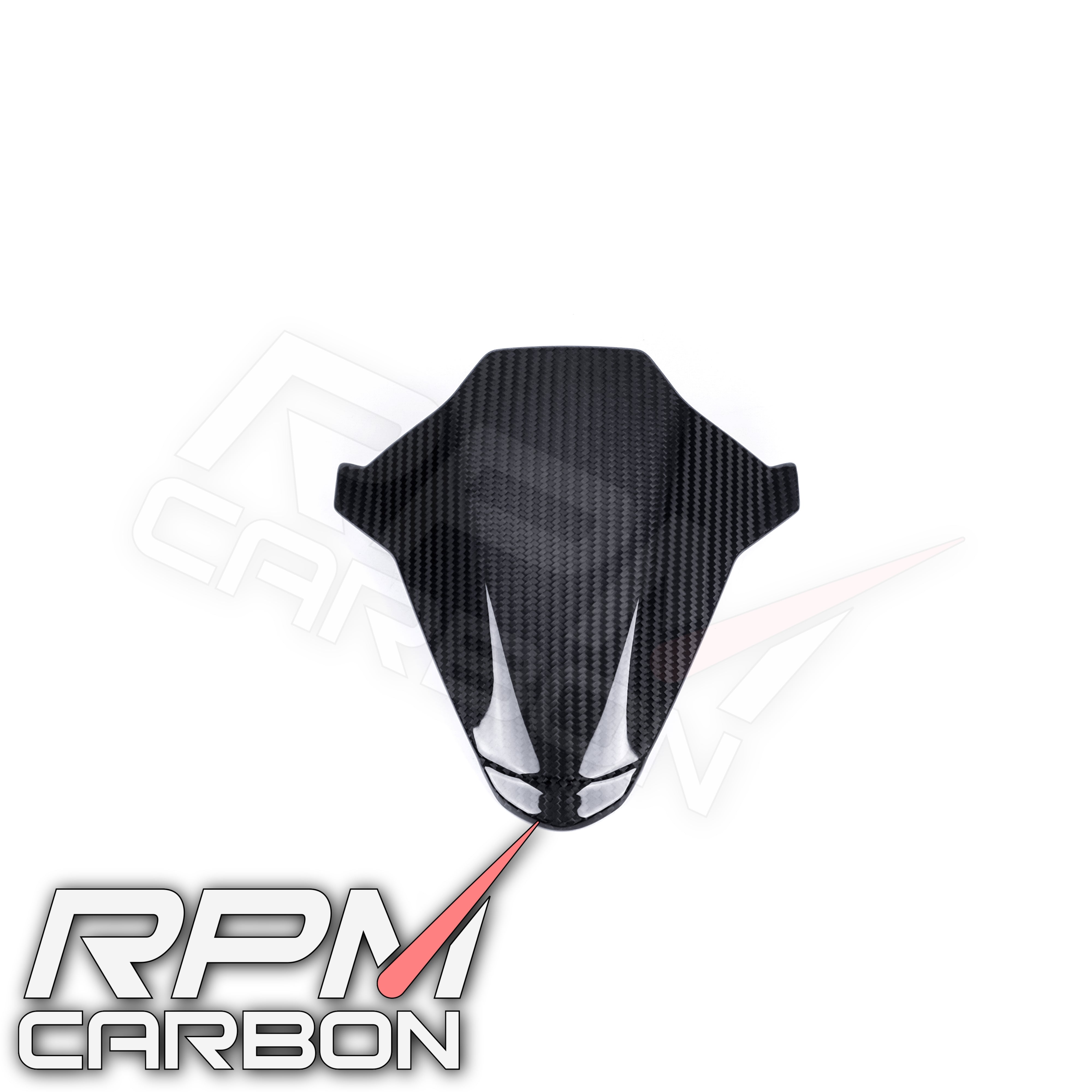 BMW S1000RR Carbonfaser-Armaturenbrettabdeckung