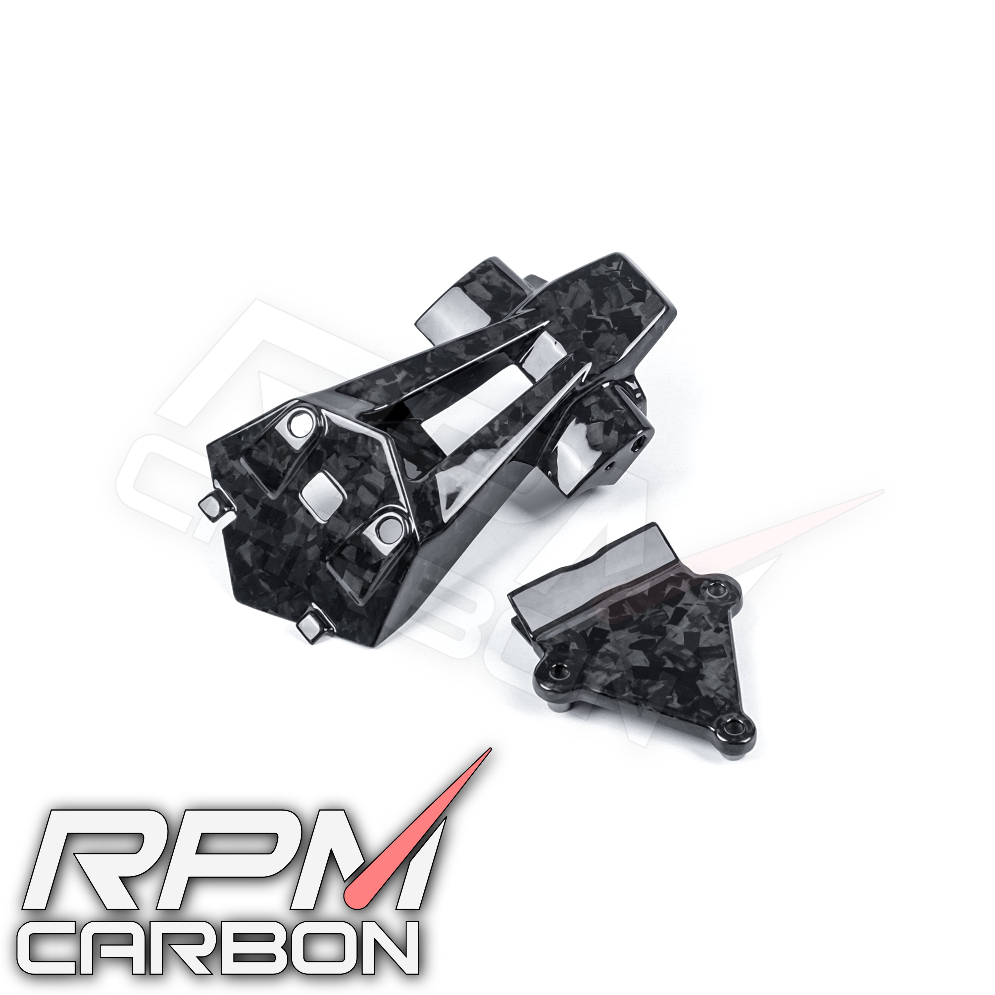 BMW S1000RR S1000R Carbon Fiber Registration License Plate Holder