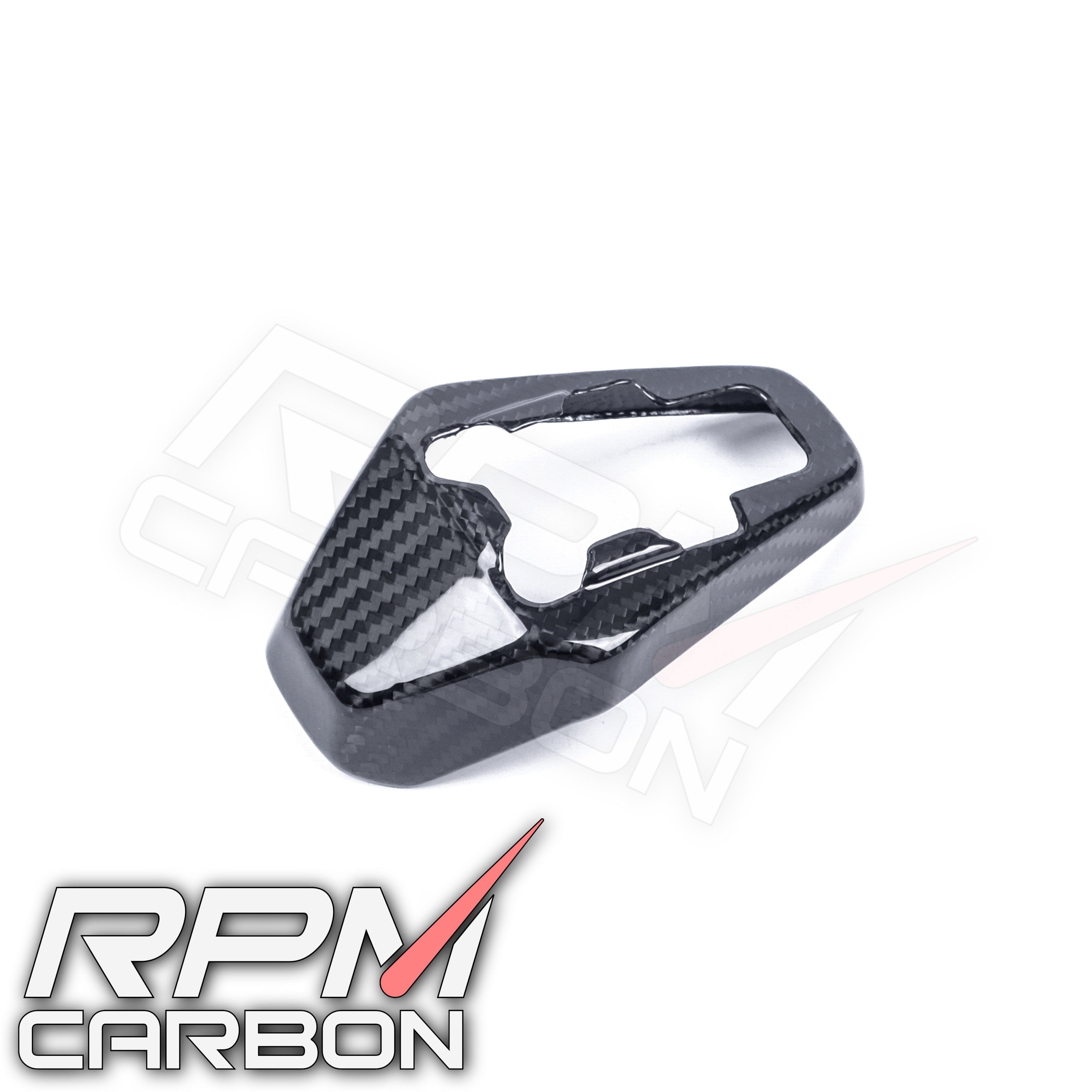 BMW S1000RR Carbon Fiber Seat Cover GoPro Mount Cover