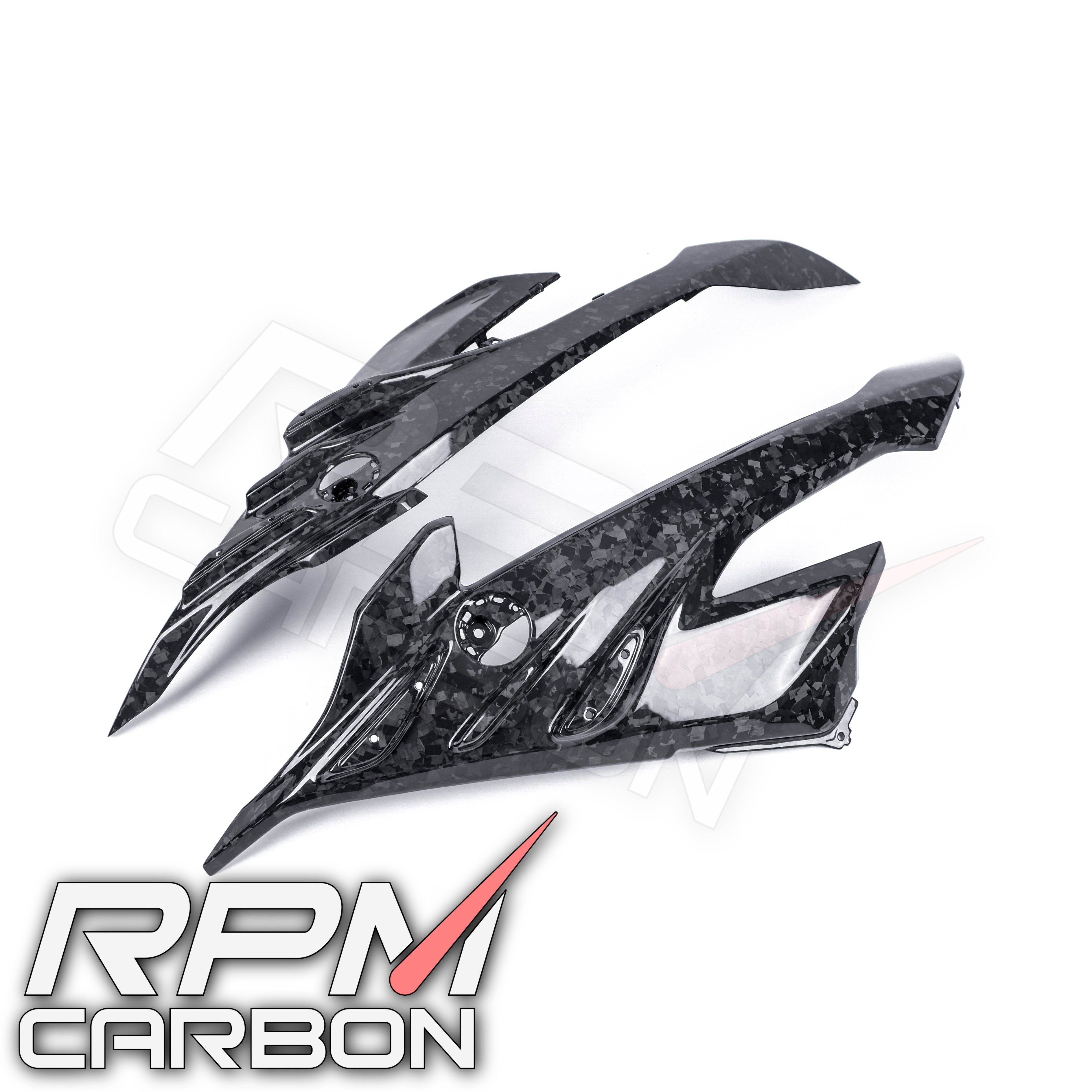 BMW S1000RR Carbon Fiber Side Fairings Cowls