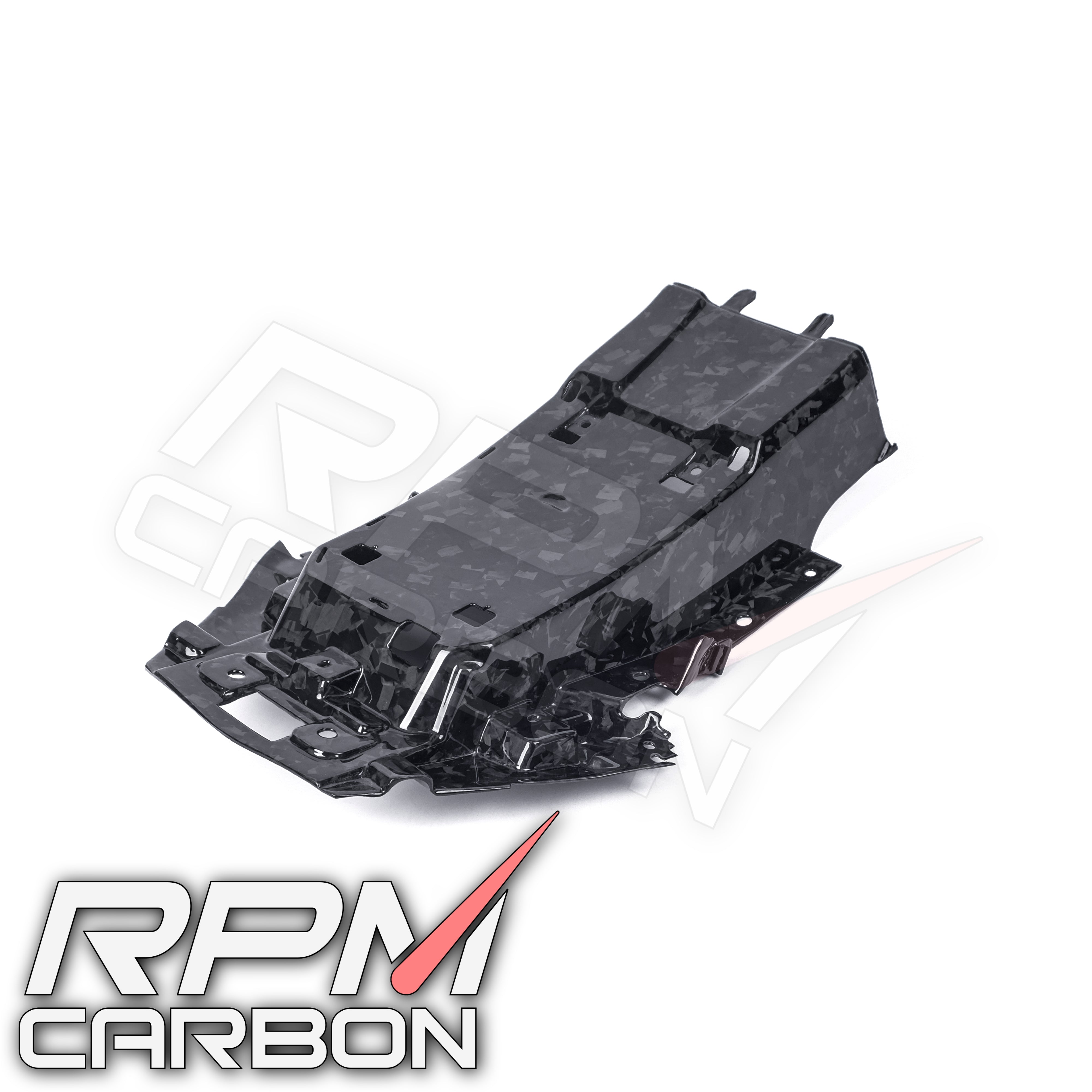 BMW S1000RR Carbon Fiber Sub-Frame Upper Bottom Cover