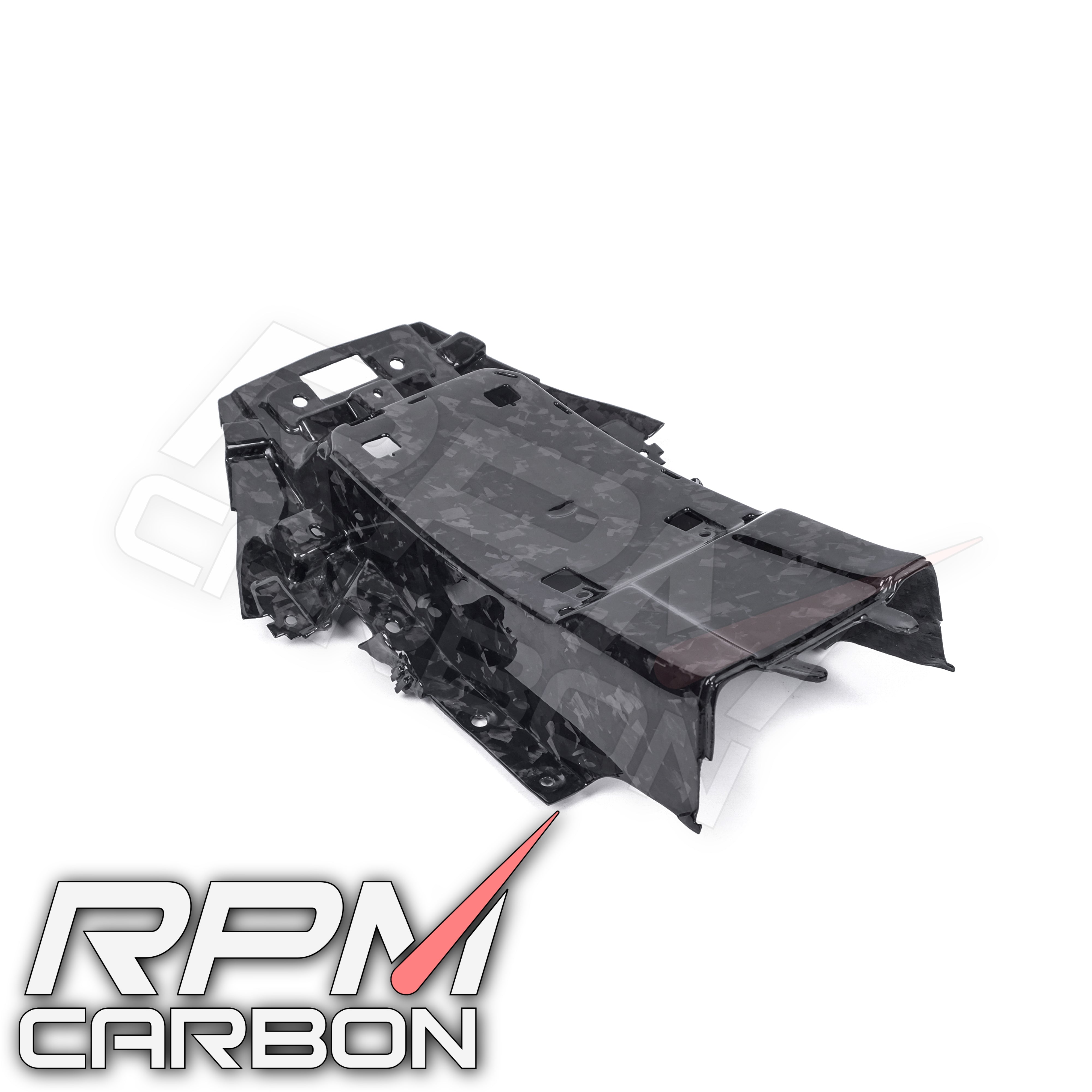 BMW S1000RR Carbon Fiber Sub-Frame Upper Bottom Cover
