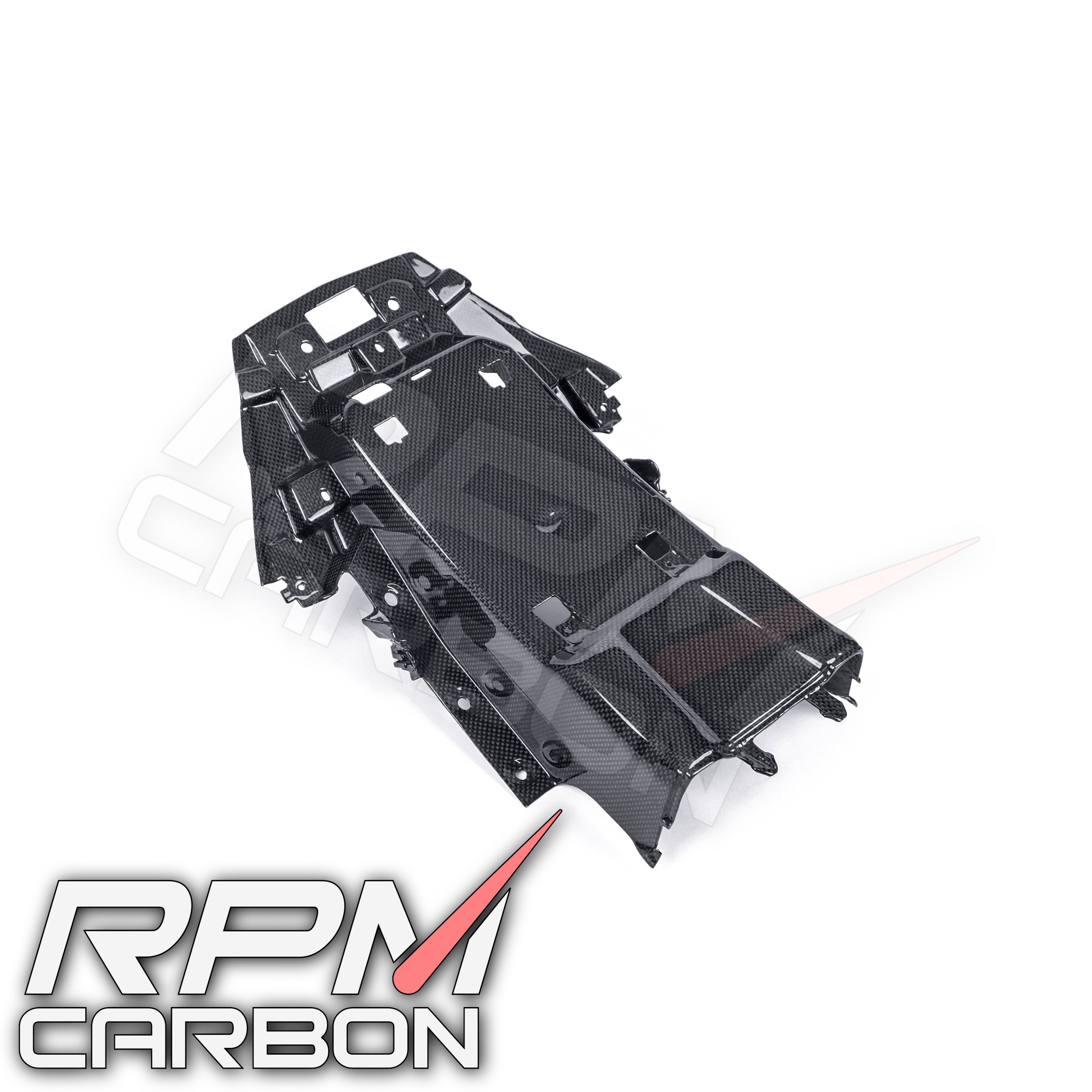 BMW S1000RR Carbon Fiber Sub-Frame Upper Bottom Cover