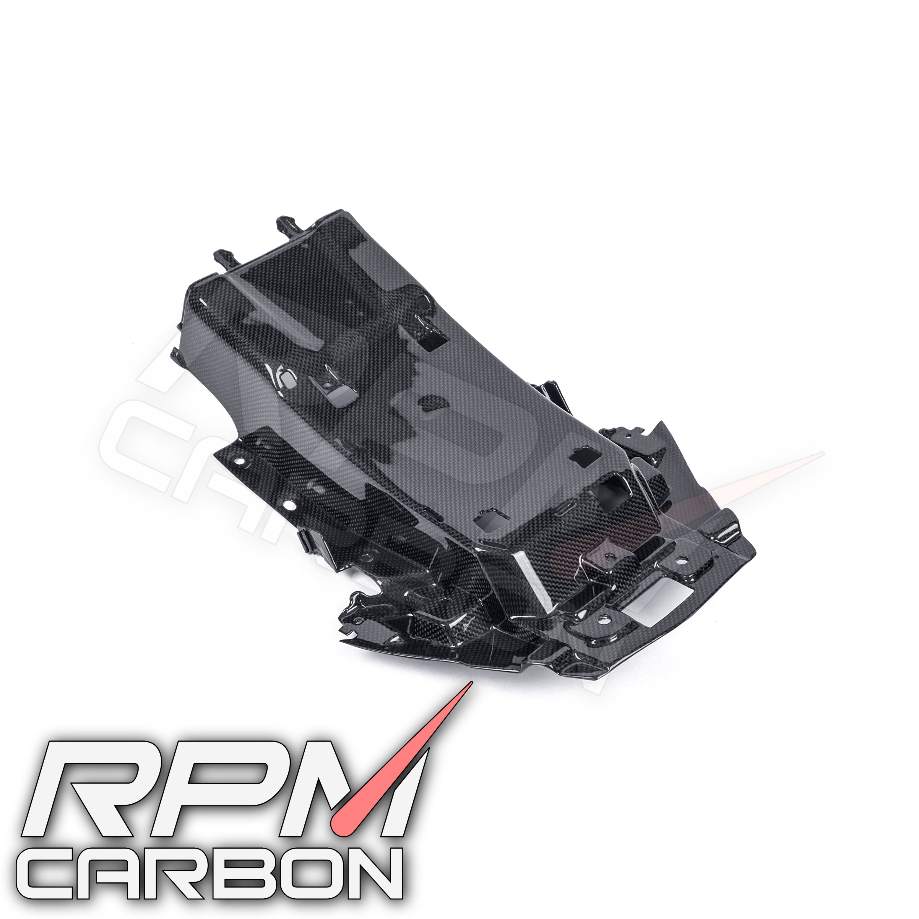 BMW S1000RR Carbon Fiber Sub-Frame Upper Bottom Cover