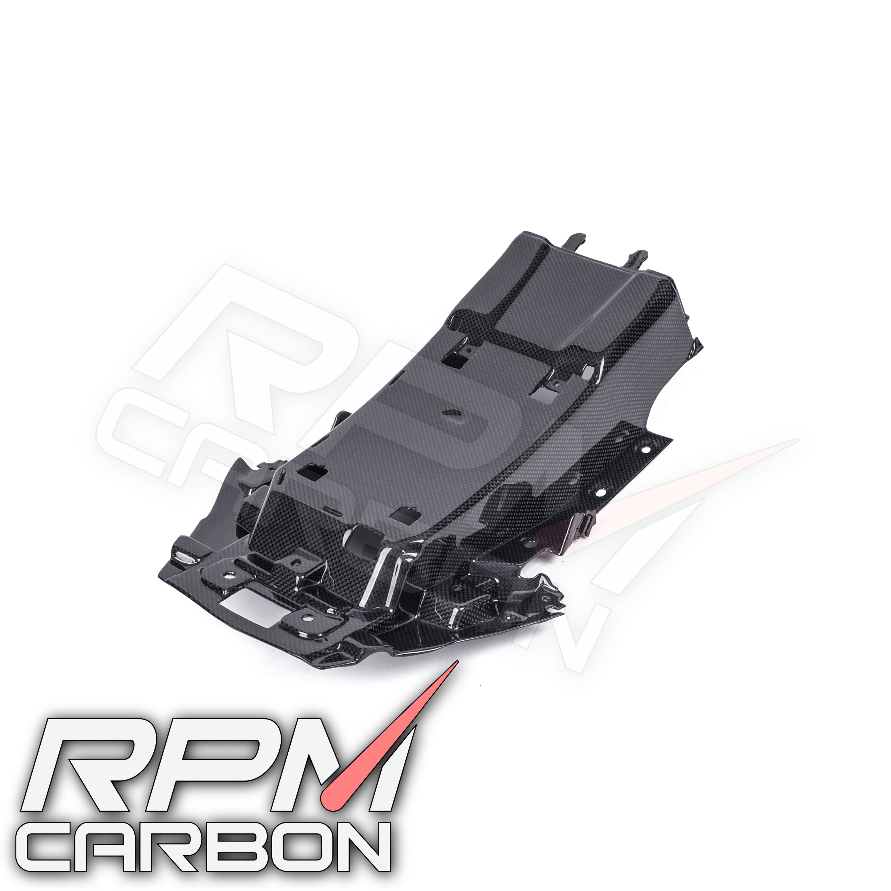 BMW S1000RR Carbon Fiber Sub-Frame Upper Bottom Cover