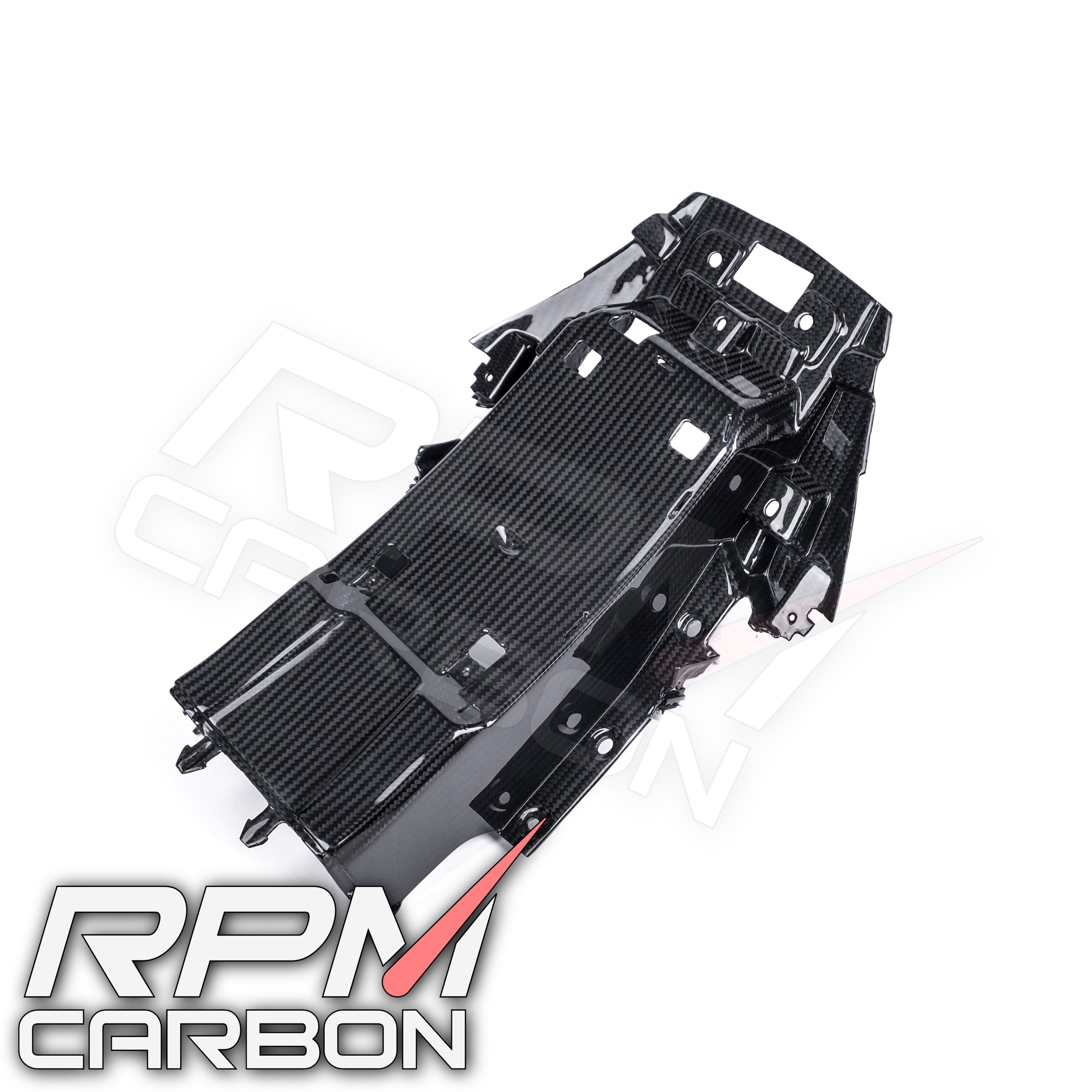 BMW S1000RR Carbon Fiber Sub-Frame Upper Bottom Cover