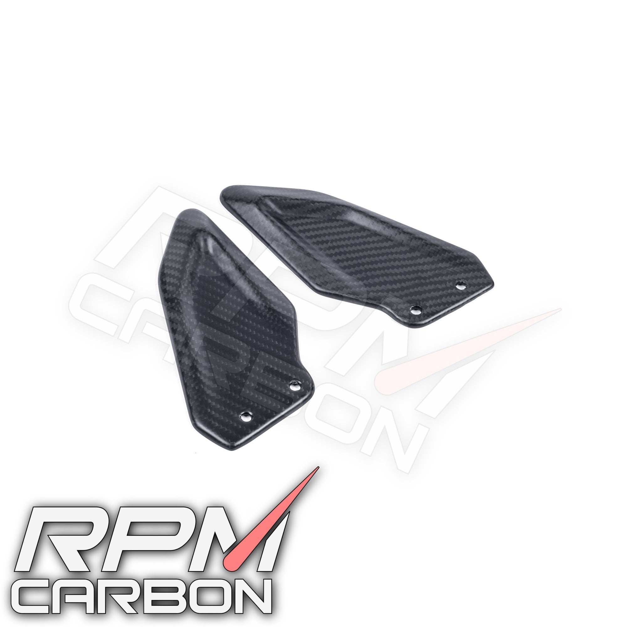 BMW S1000RR M1000RR M Rearset Carbon Fiber Heel Guards (Read Description)
