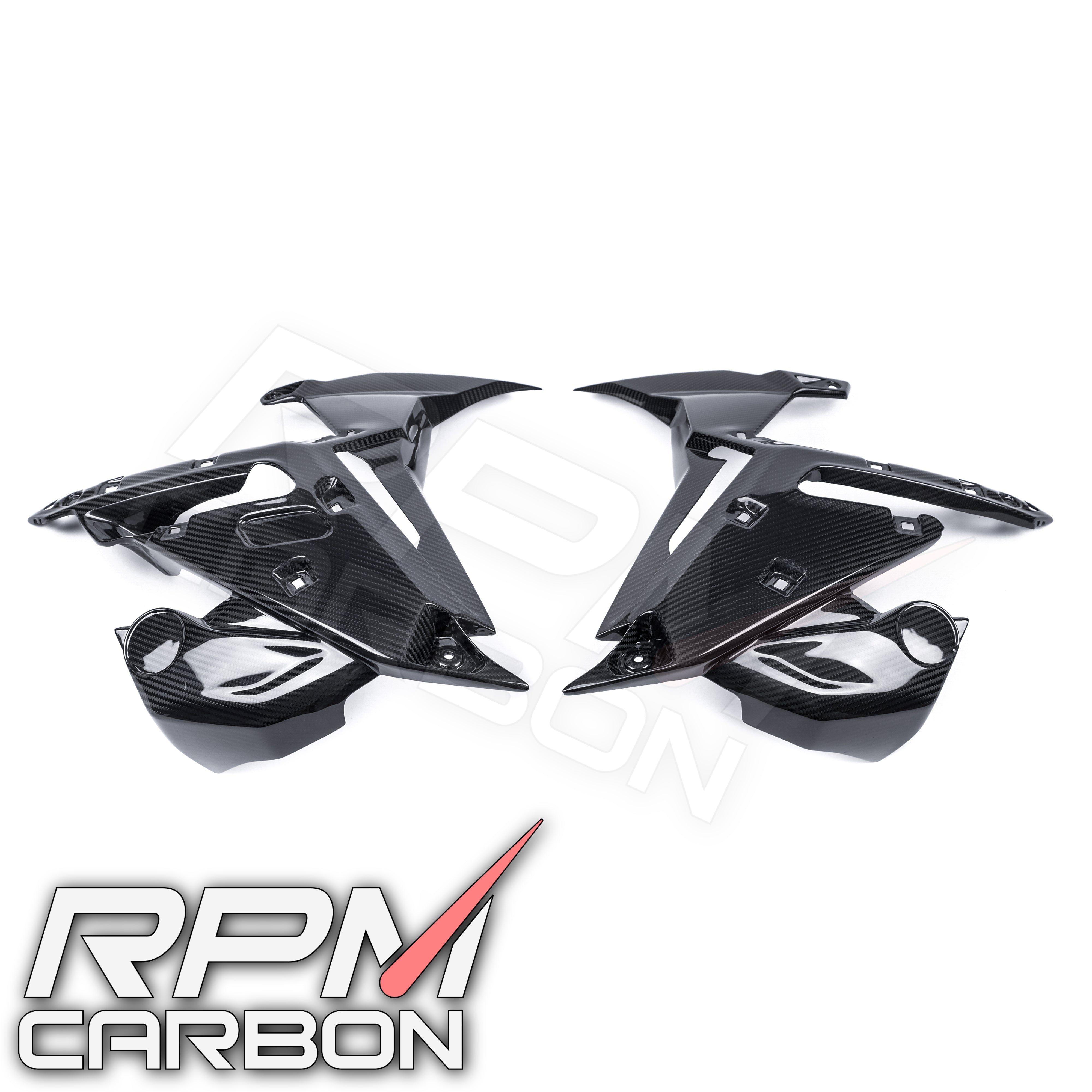 BMW S1000R Carbon Fiber Inner Side Fairings (Read Description)