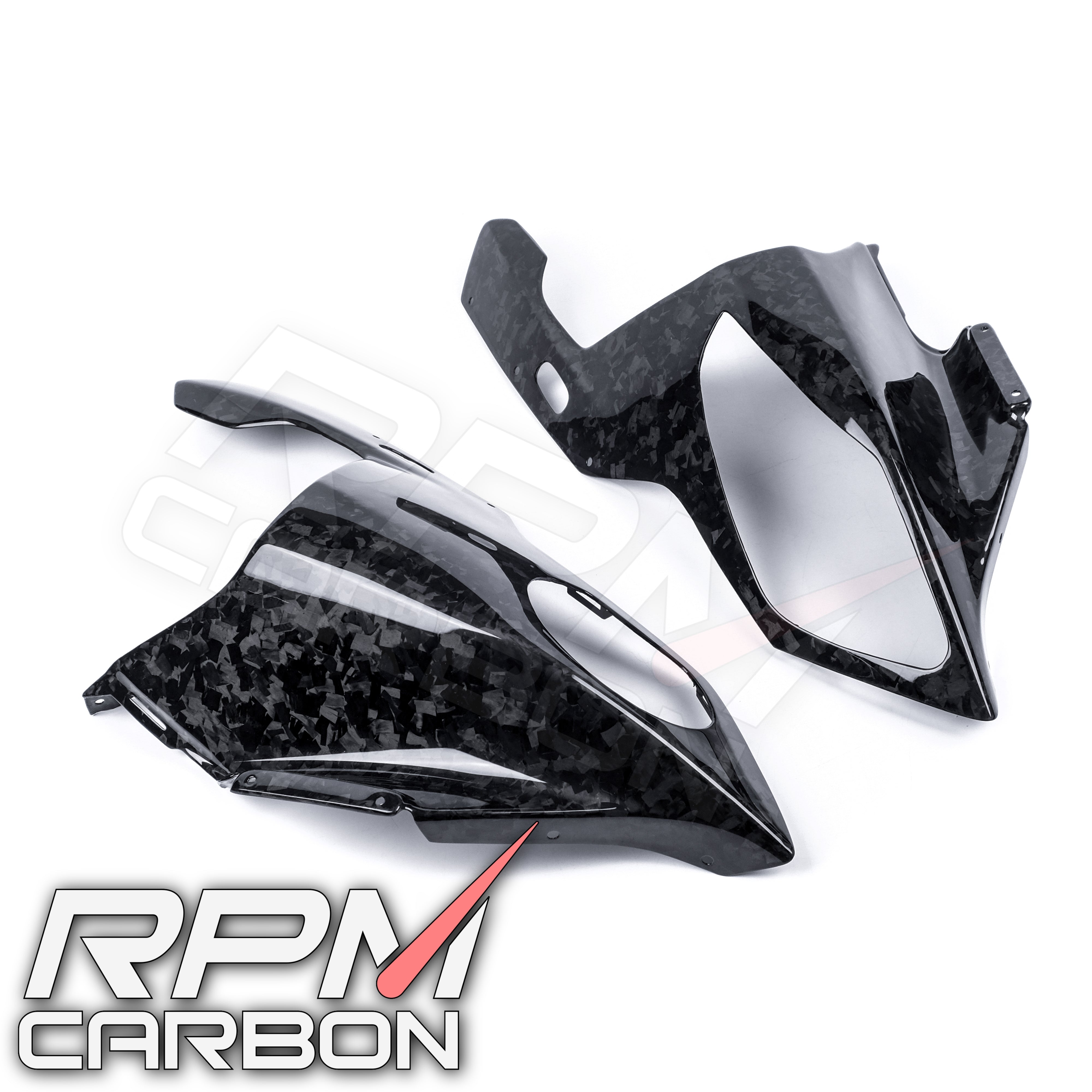 BMW HP4 S1000RR Carbon Fiber Front Headlight Fairing Cowls