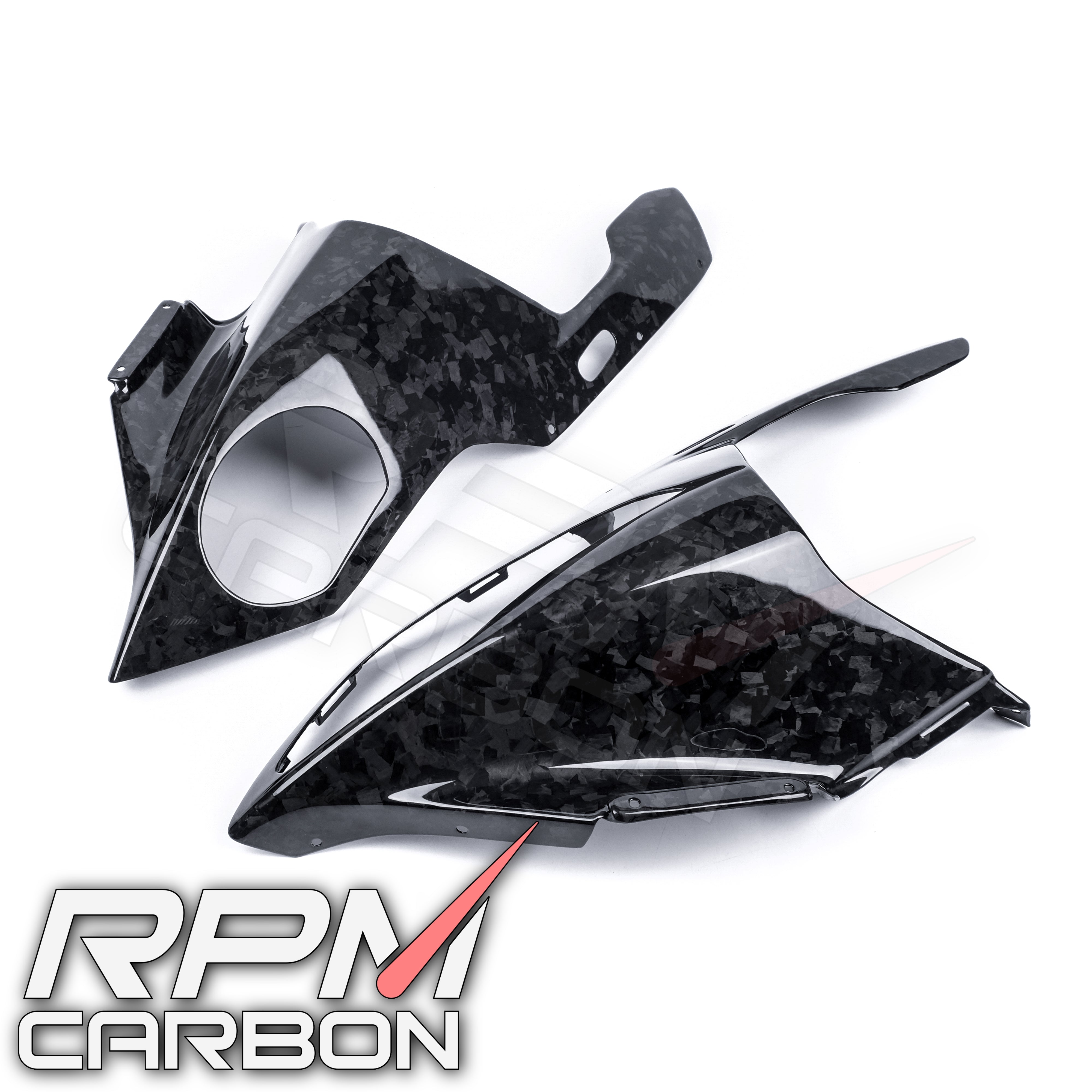 BMW HP4 S1000RR Carbon Fiber Front Headlight Fairing Cowls