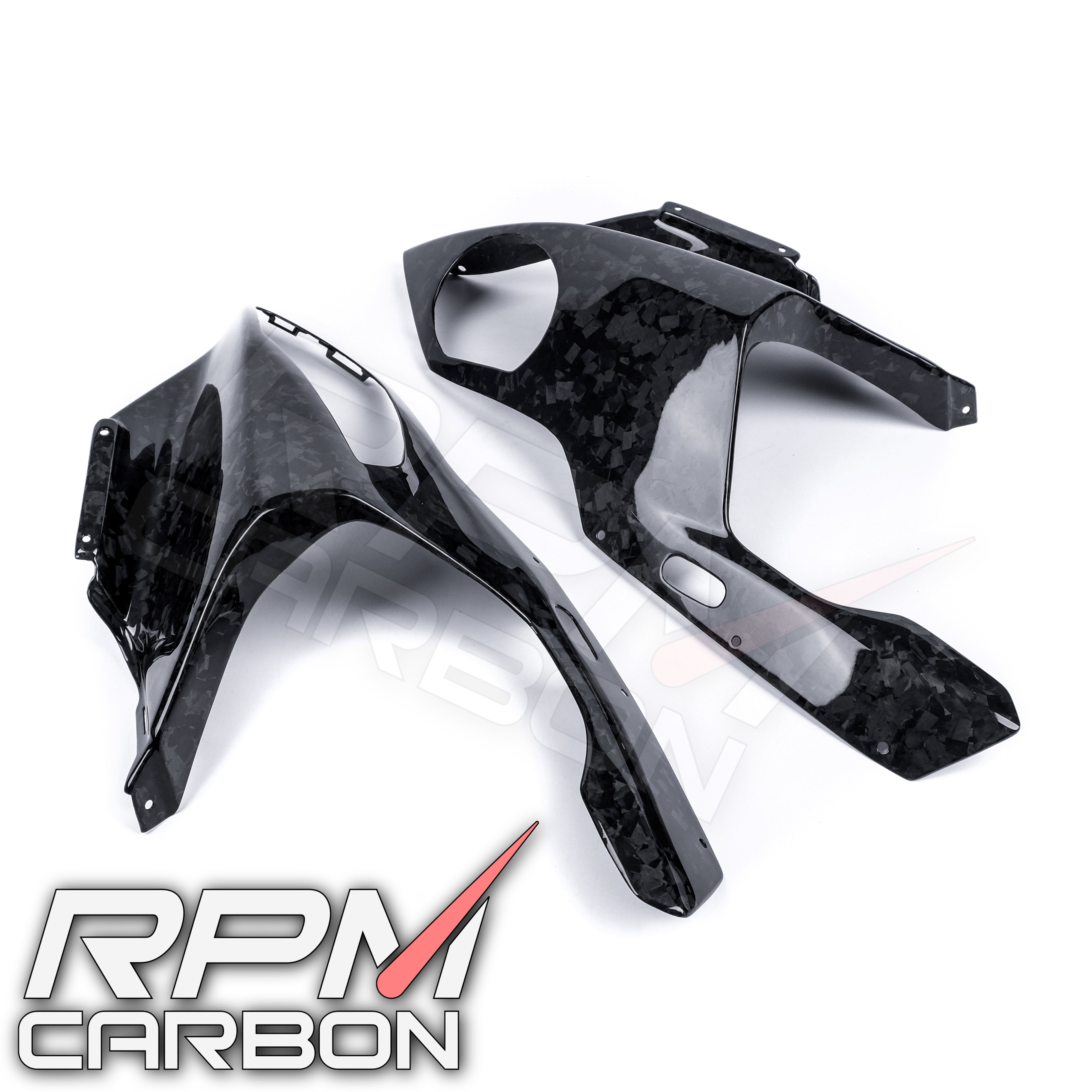 BMW HP4 S1000RR Carbon Fiber Front Headlight Fairing Cowls