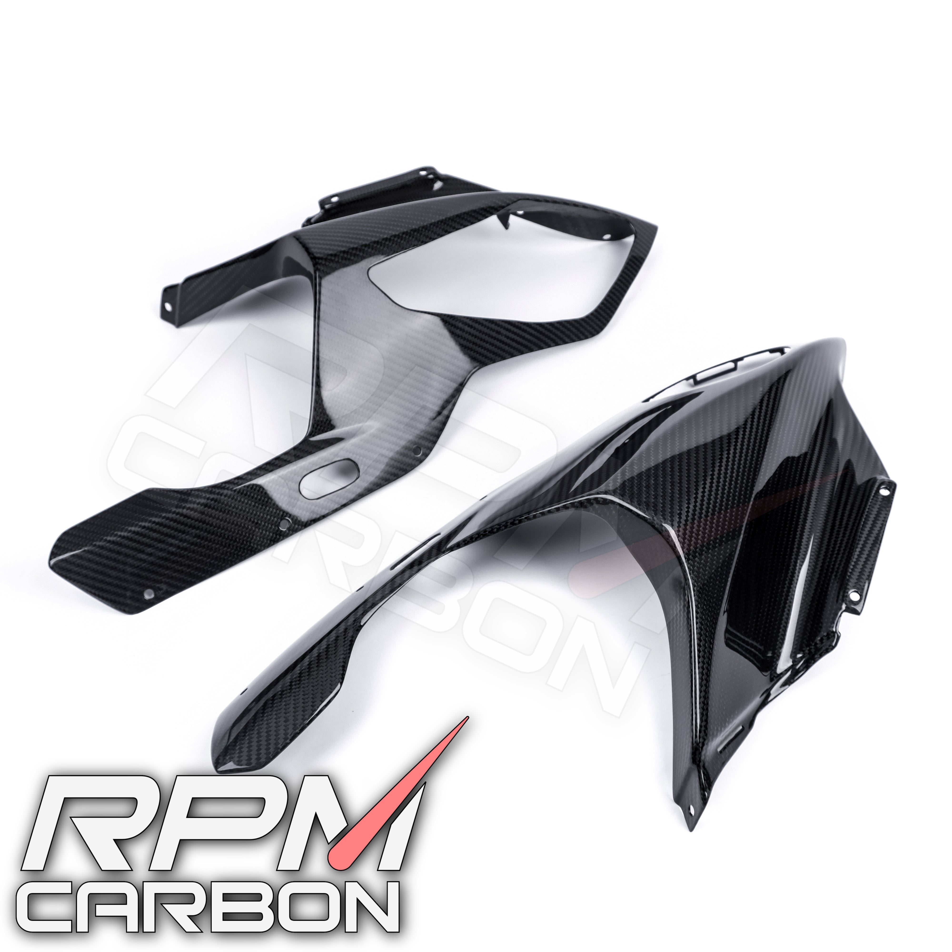 BMW HP4 S1000RR Carbon Fiber Front Headlight Fairing Cowls