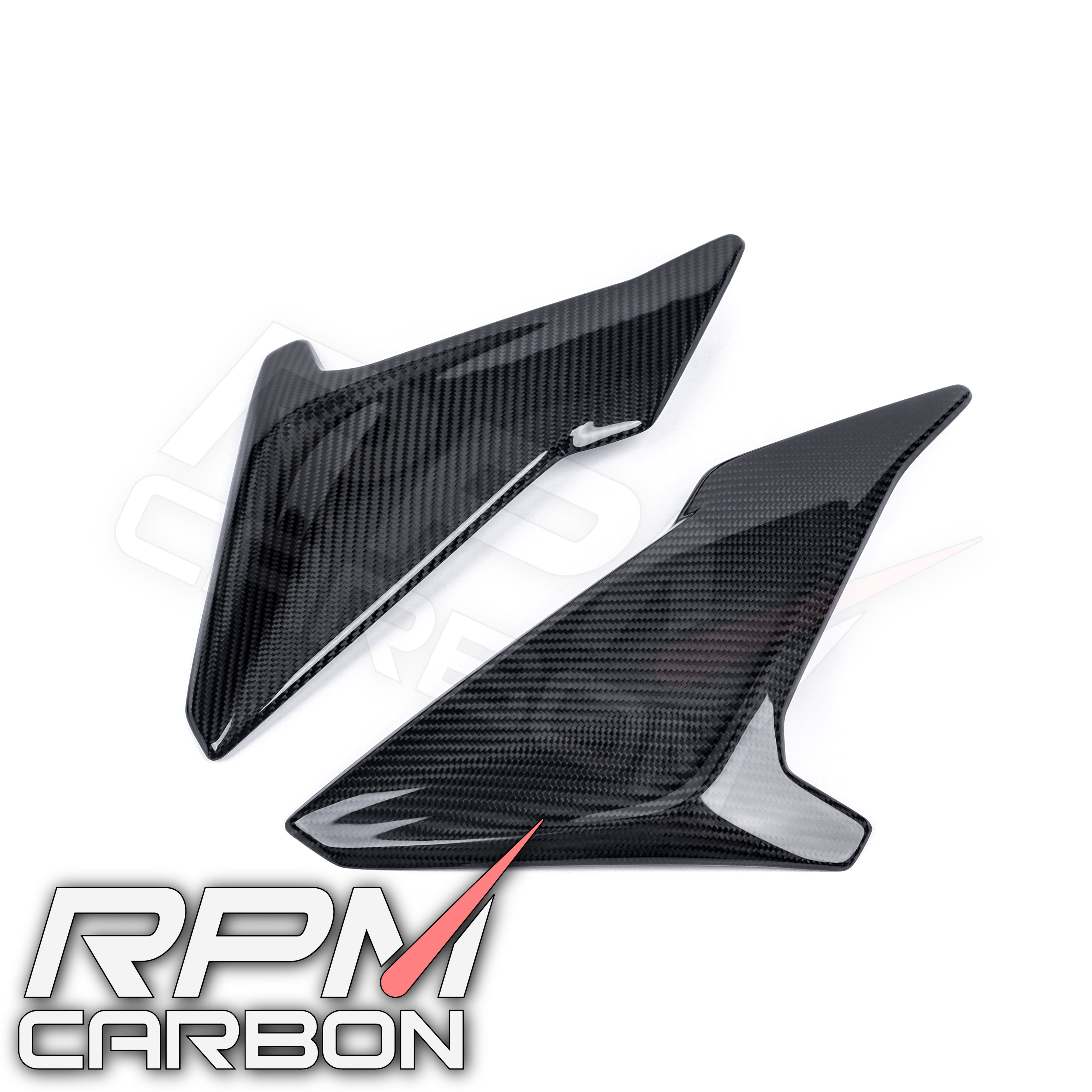 BMW S1000R Carbon Fiber Upper Side Panels