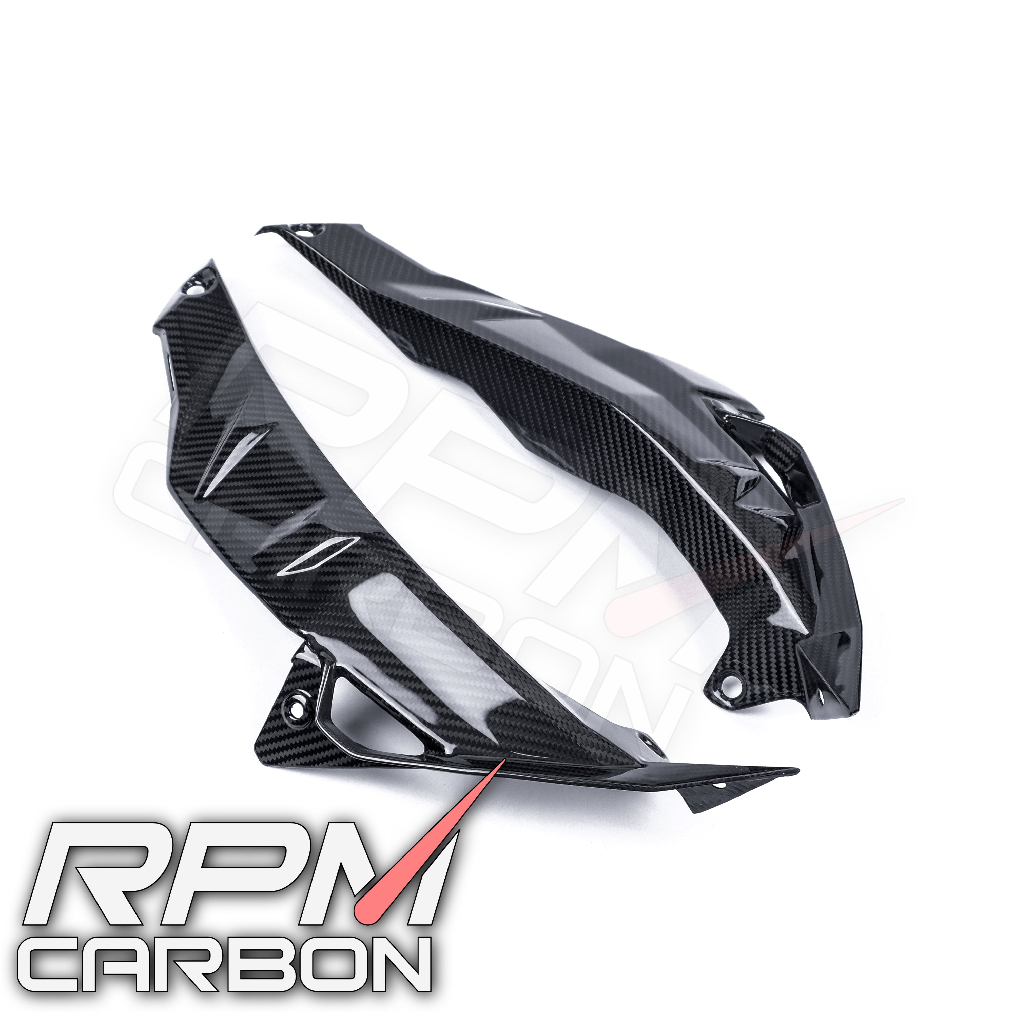 BMW S1000R Carbon Fiber Upper Radiator Side Panels