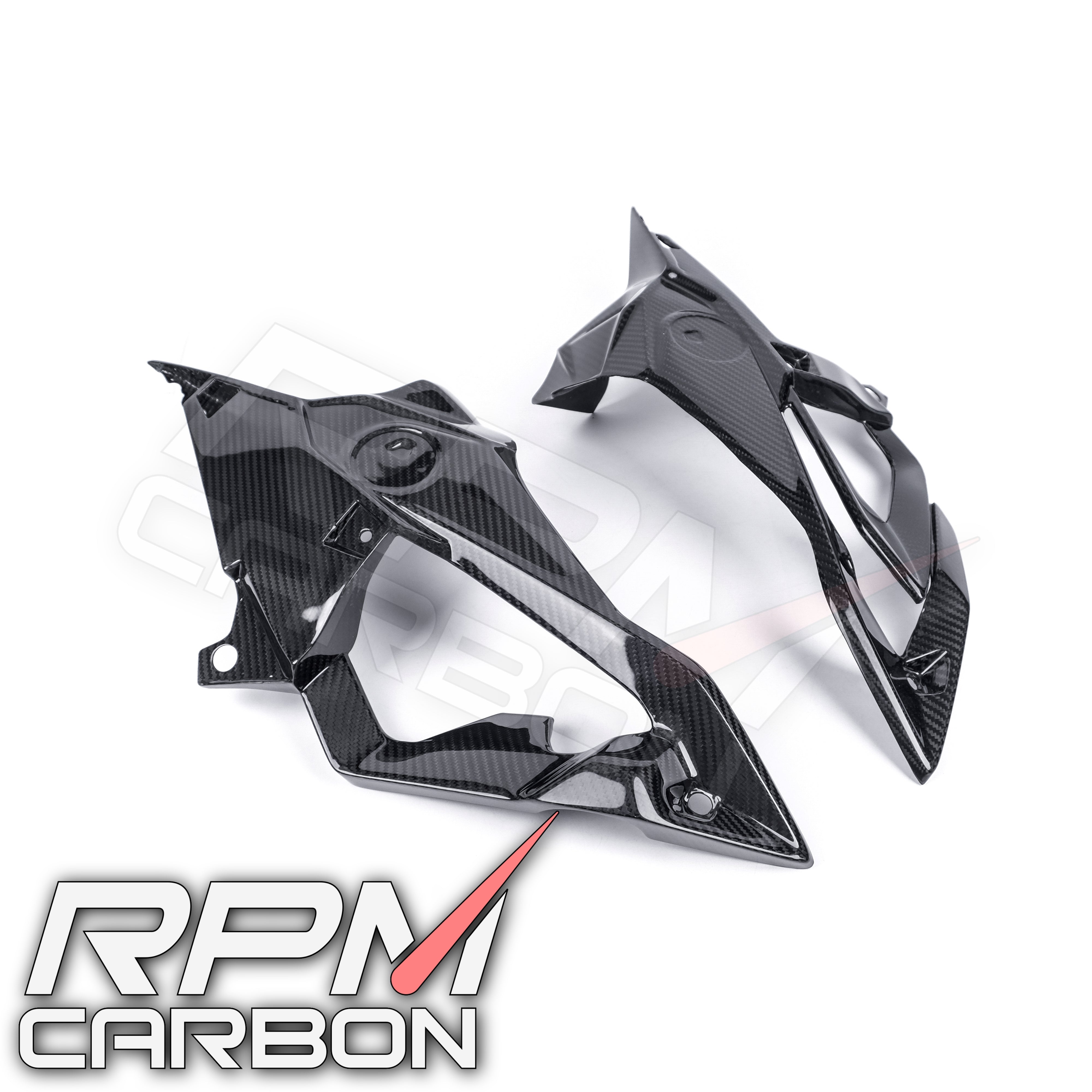BMW S1000R Carbon Fiber Upper Side Fairings
