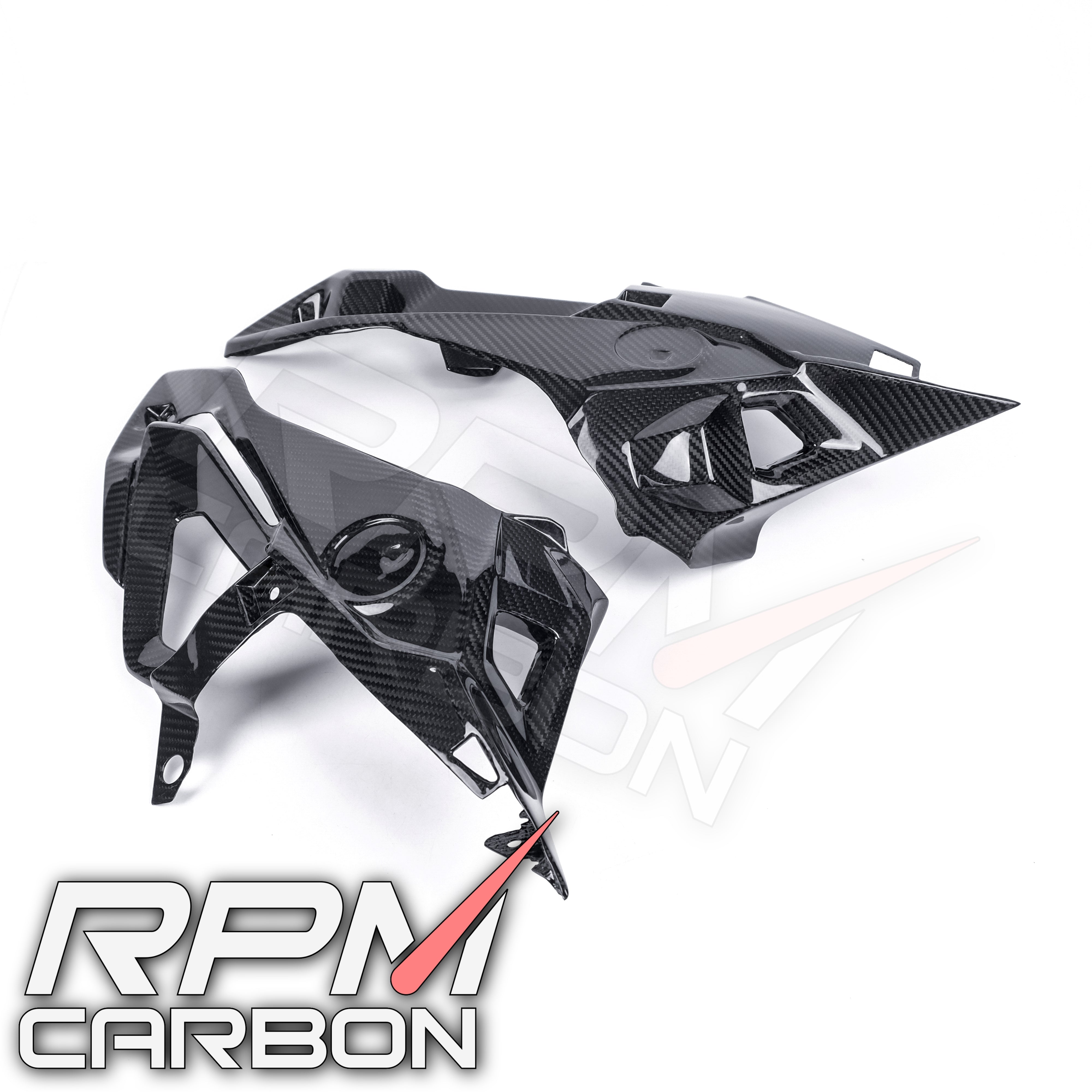BMW S1000R Carbon Fiber Upper Side Fairings