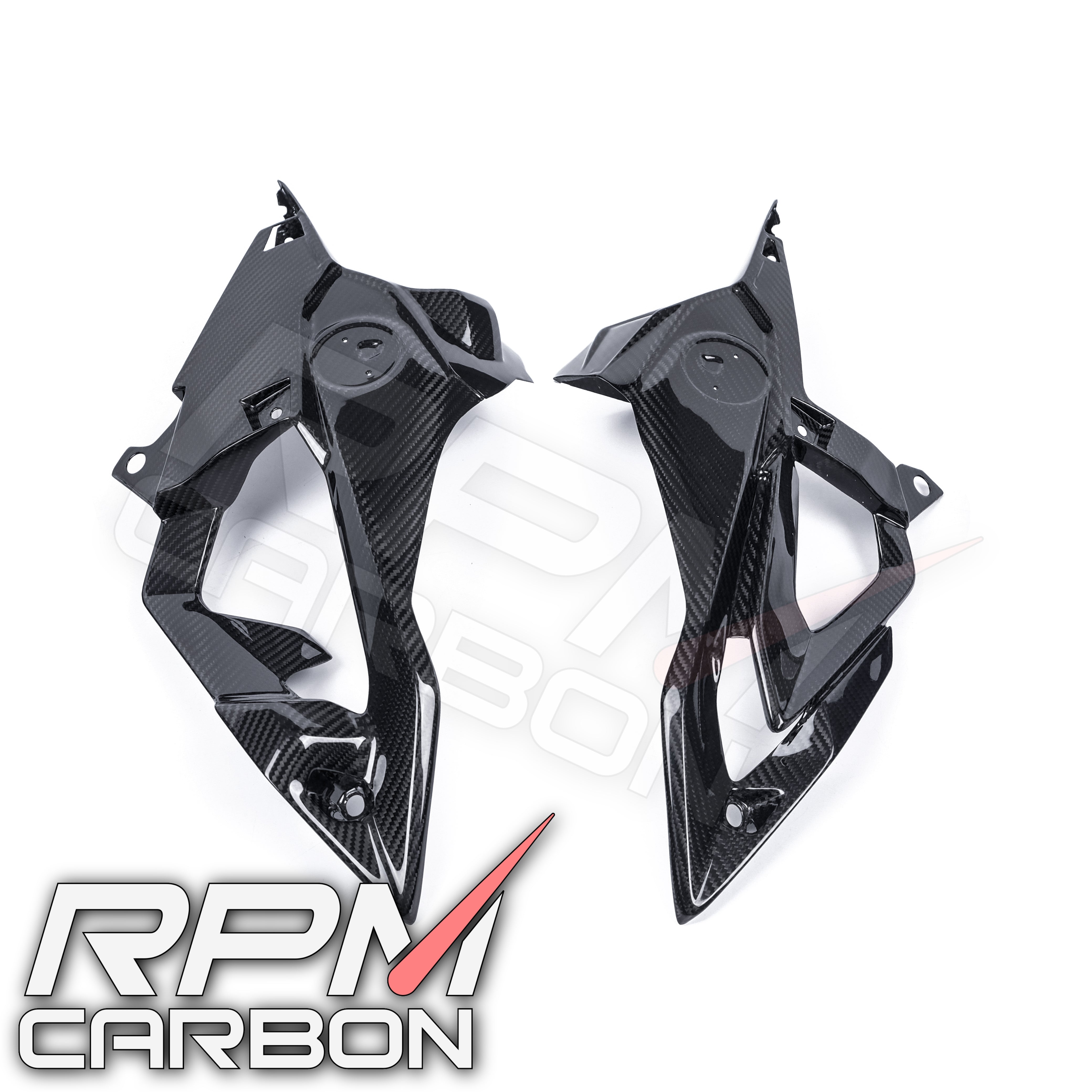 BMW S1000R Carbon Fiber Upper Side Fairings