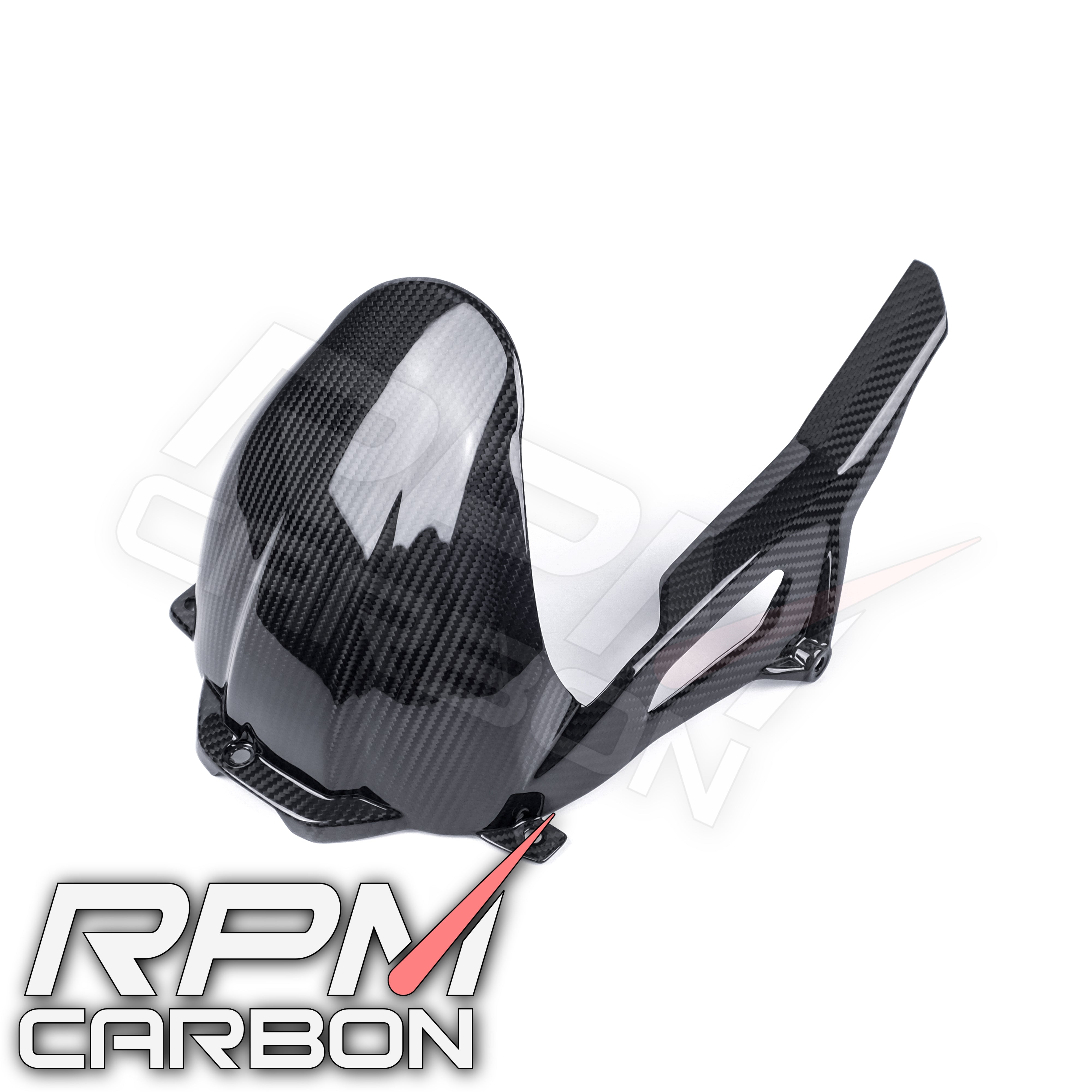 BMW S1000XR 2021+ Carbon Fiber Rear Fender / Chain Guard