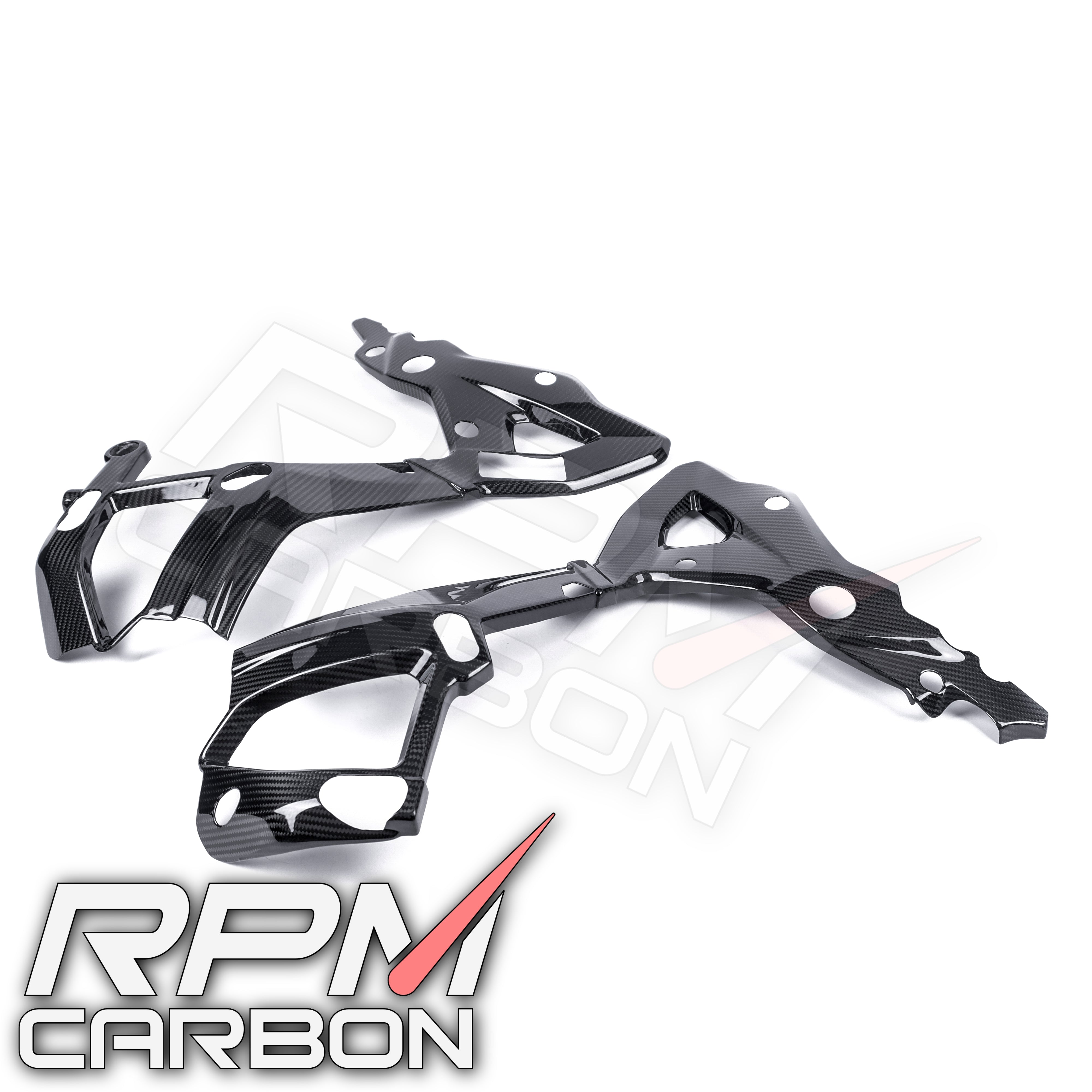 BMW S1000XR 2021+ Carbon Fiber Frame Covers