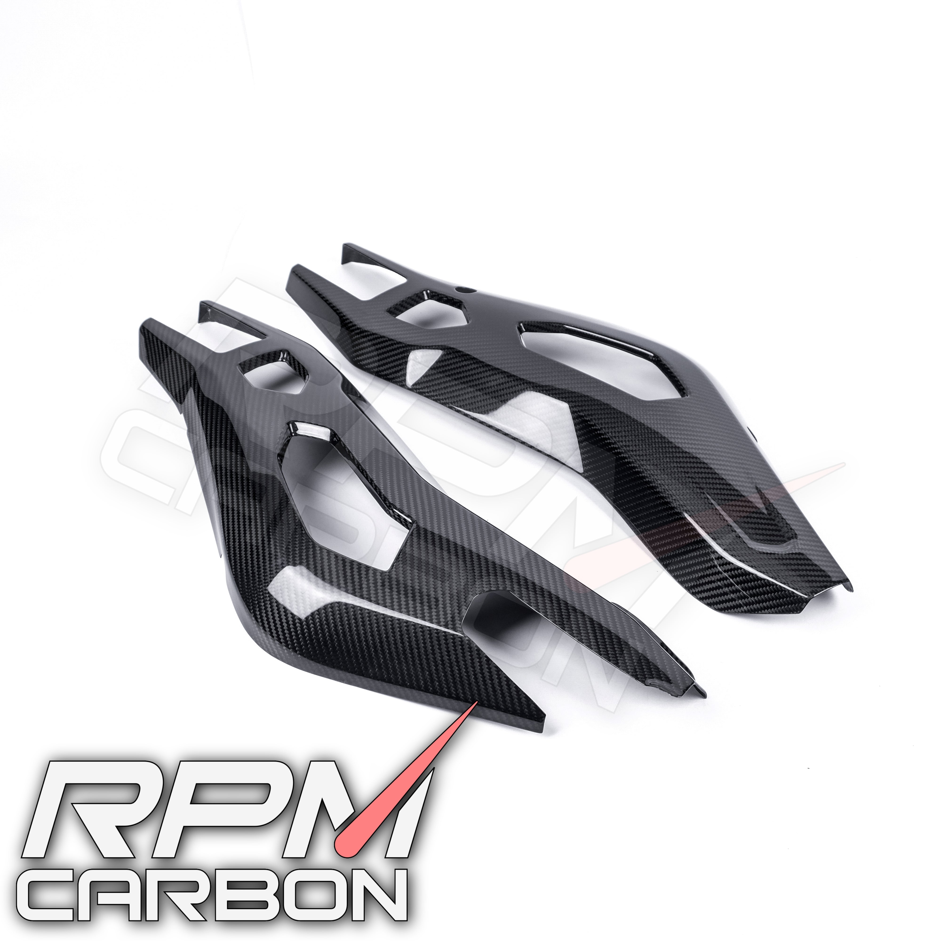 BMW S1000XR 2021+ Carbon Fiber Swingarm Covers