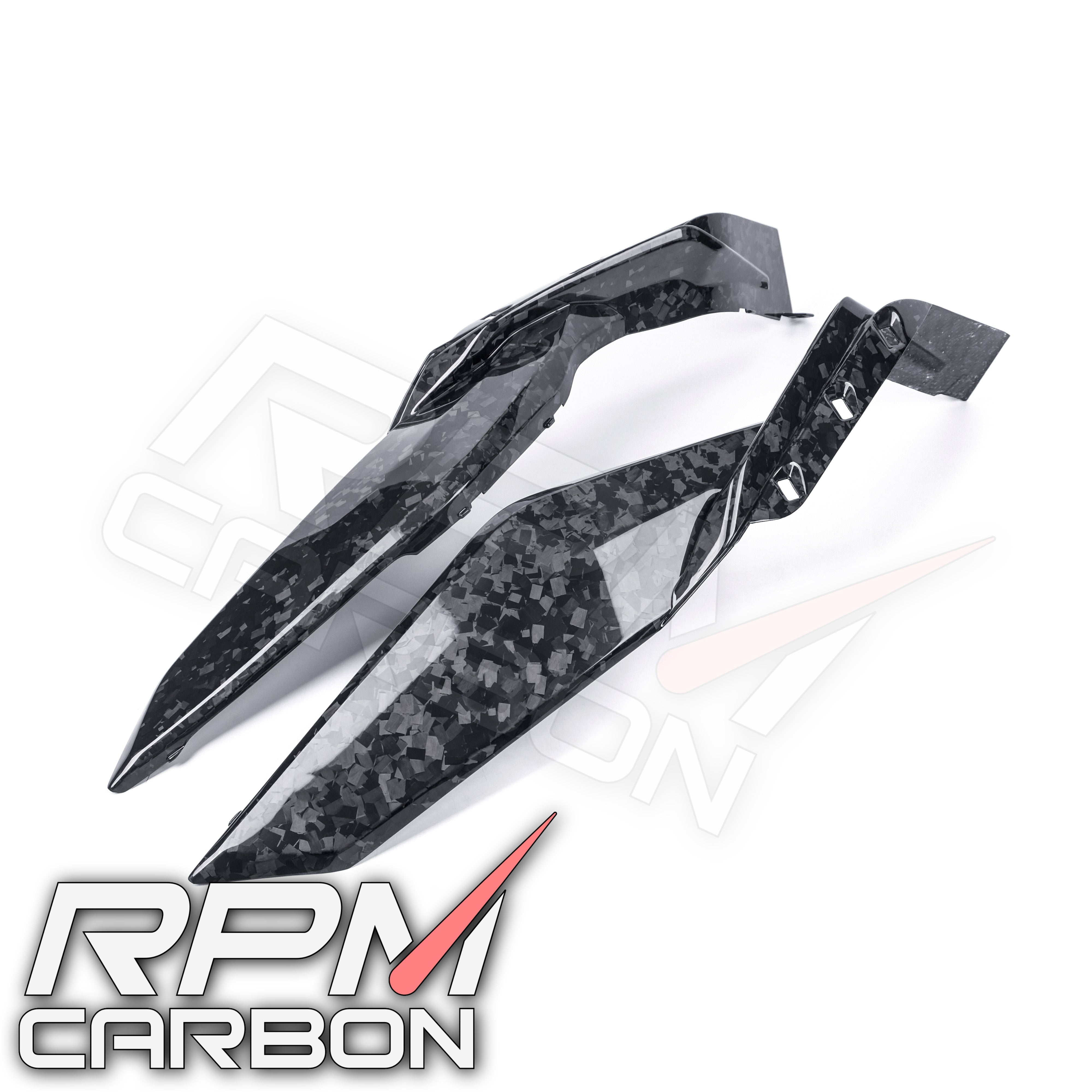 BMW S1000XR Carbon Fiber Tank Side Panels