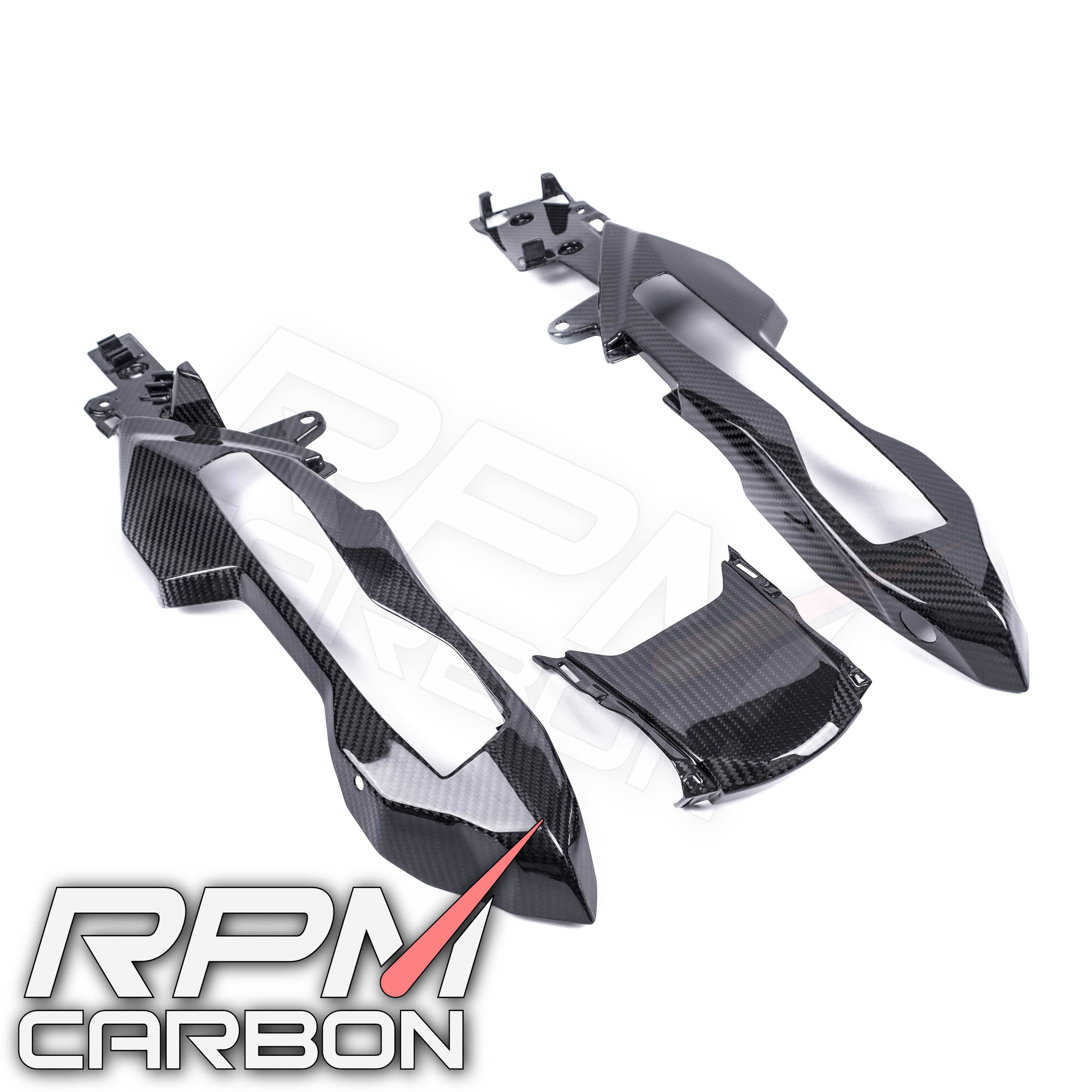 BMW S1000XR 2021+ Carbon Fiber Tail Side Panels