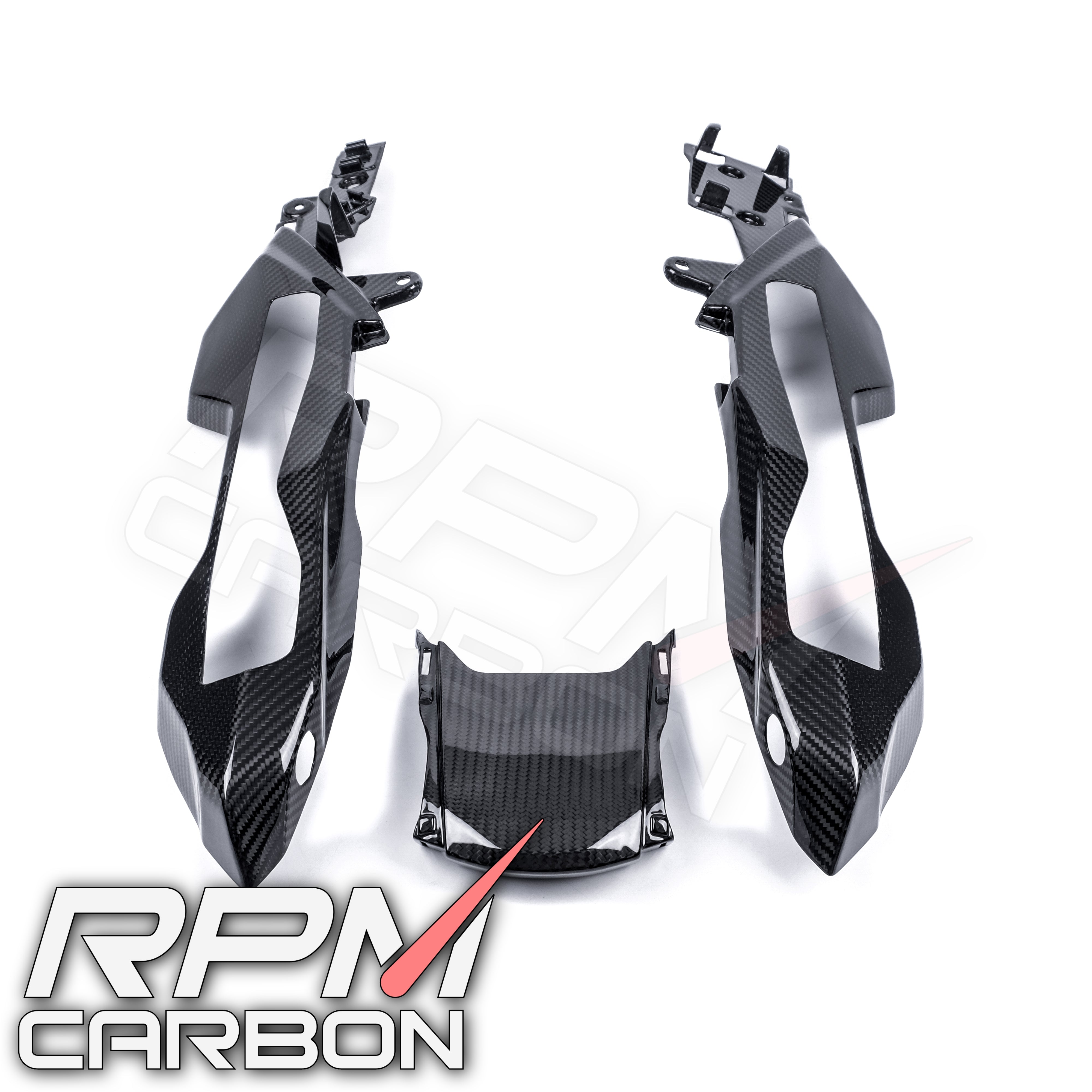 BMW S1000XR 2021+ Carbon Fiber Tail Side Panels